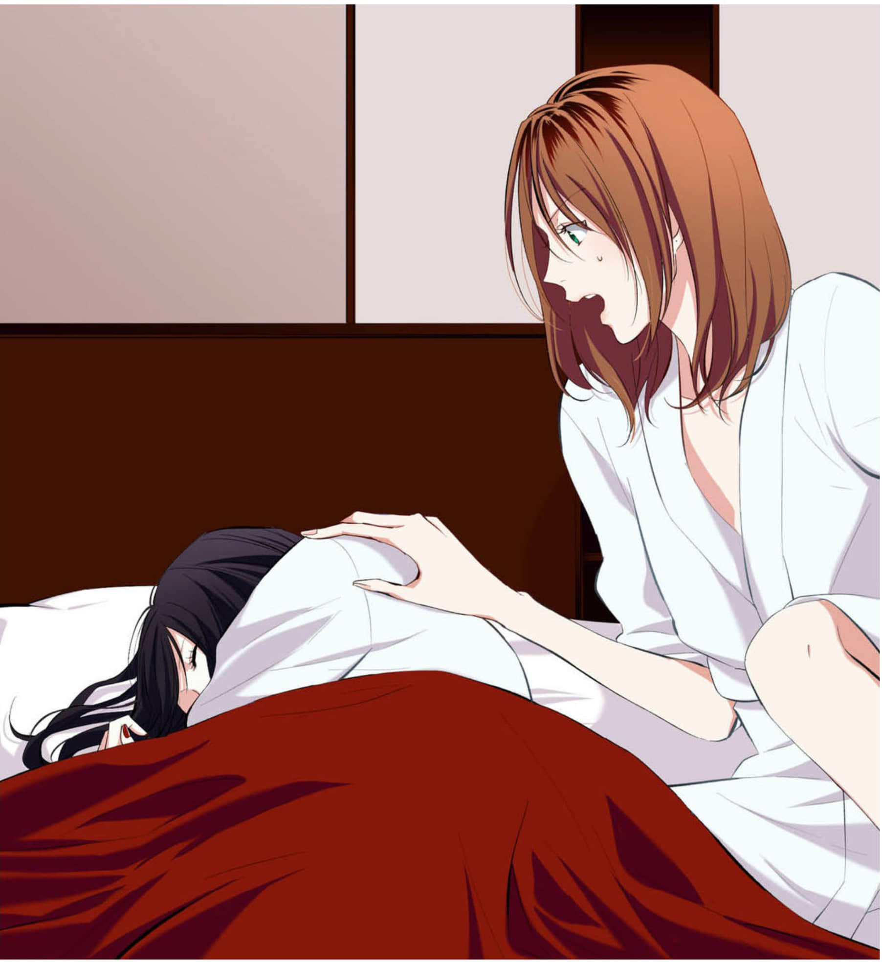 《办公室里开不出百合花》4 她并未察觉到那件事 第13话插图（3）