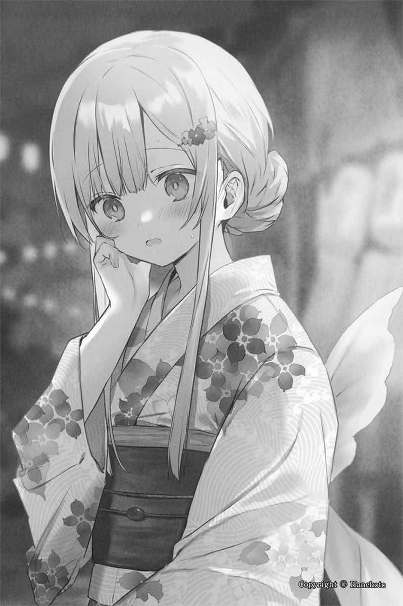《關於我在無意間被隔壁的天使變成廢柴這件事》6 第7話 天使與夏季廟會插圖（1）