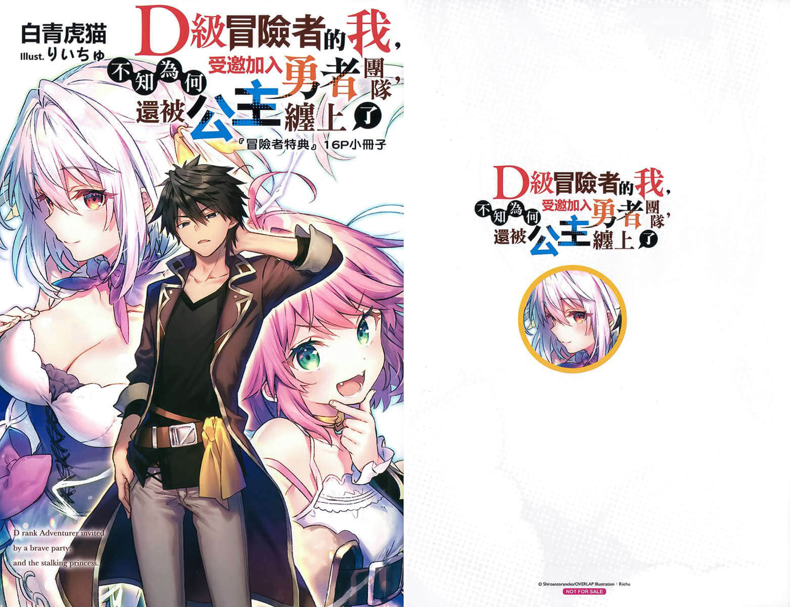 《D级冒险者的我，不知为何受邀加入勇者团队，还被公主缠上了》1 特典『N孩子喜欢恋爱话题』插图（1）