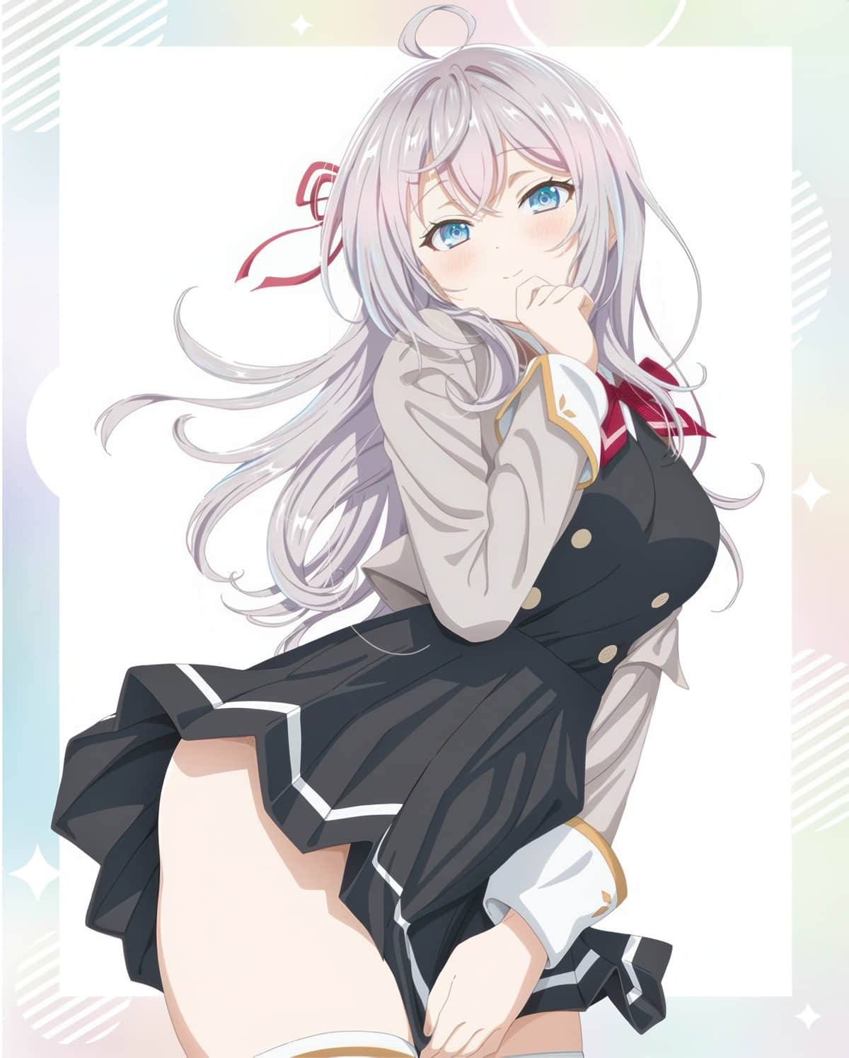 《不时轻声地以俄语遮羞的邻座艾莉同学》BD特典vol.1 作品相关插图（2）