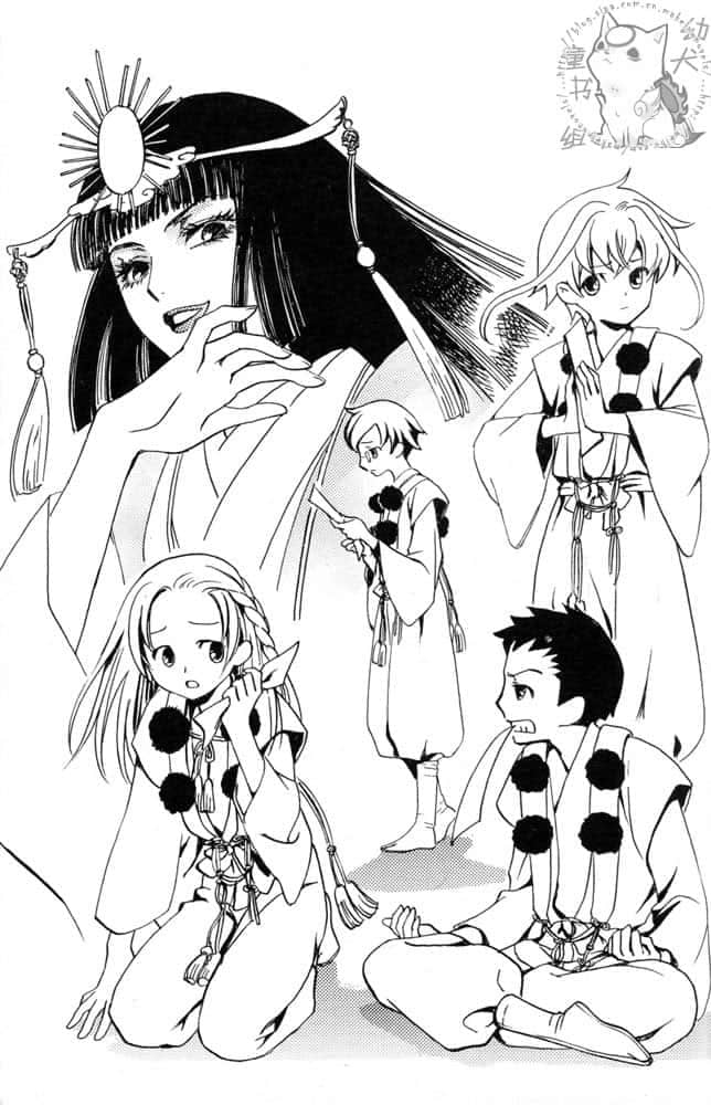 《歡迎光臨魔女館》3 魔女館與月亮占卜師 序章插圖（1）
