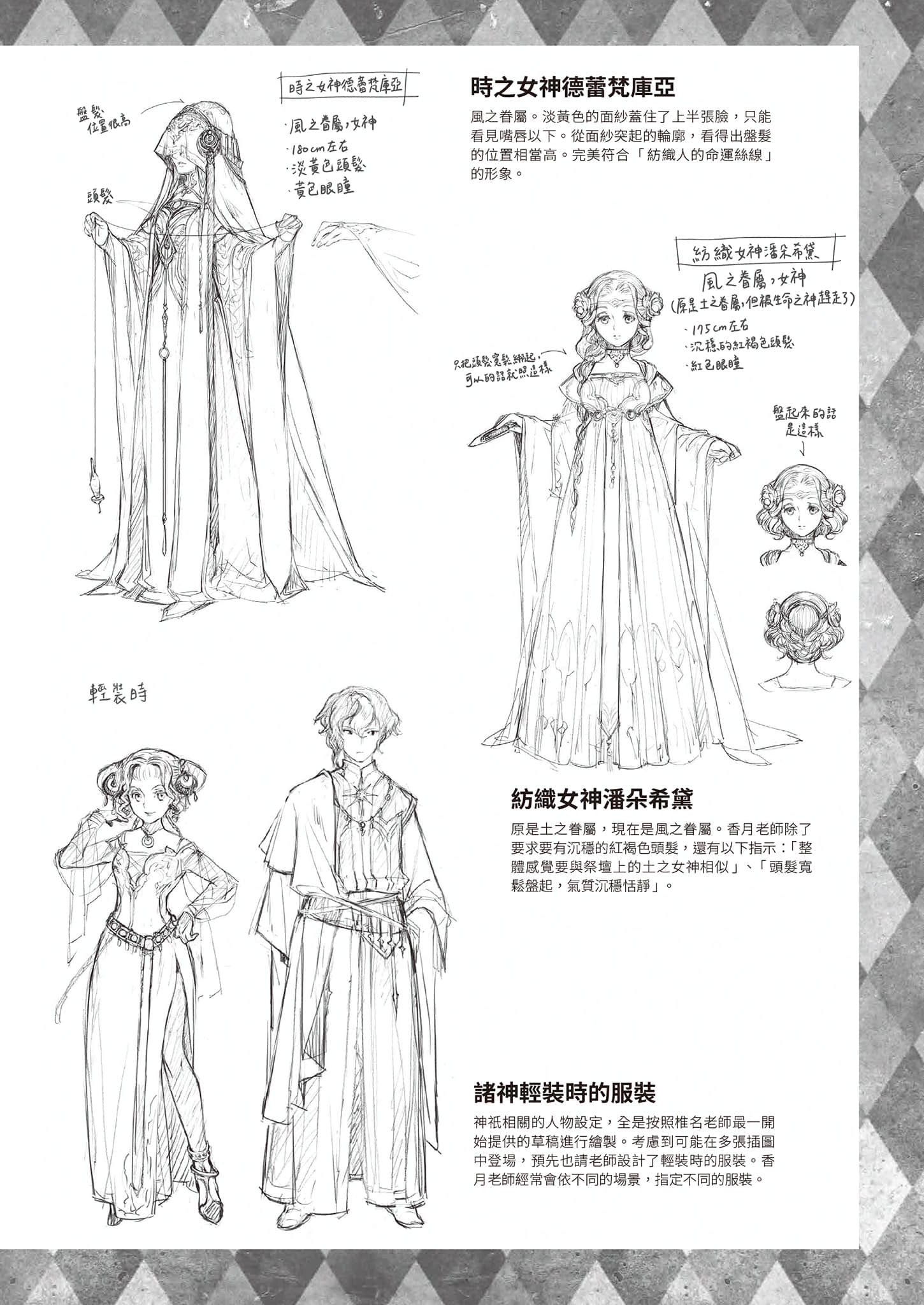 《小书痴的下克上FANBOOK》10 椎名优 角S设定资料集插图（2）