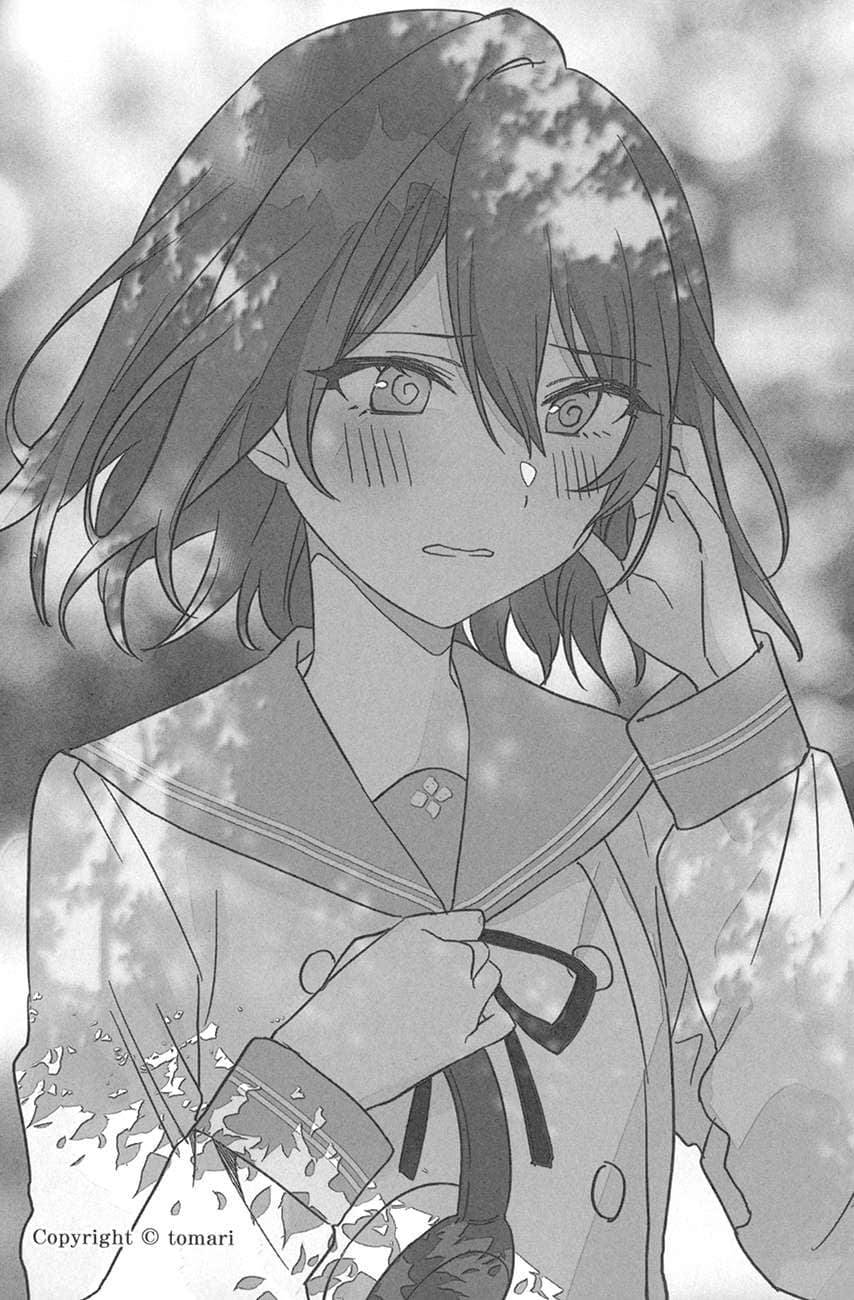 《朋友的妹妹只纏着我》10 閉幕1 Goodbye，學長插圖（1）