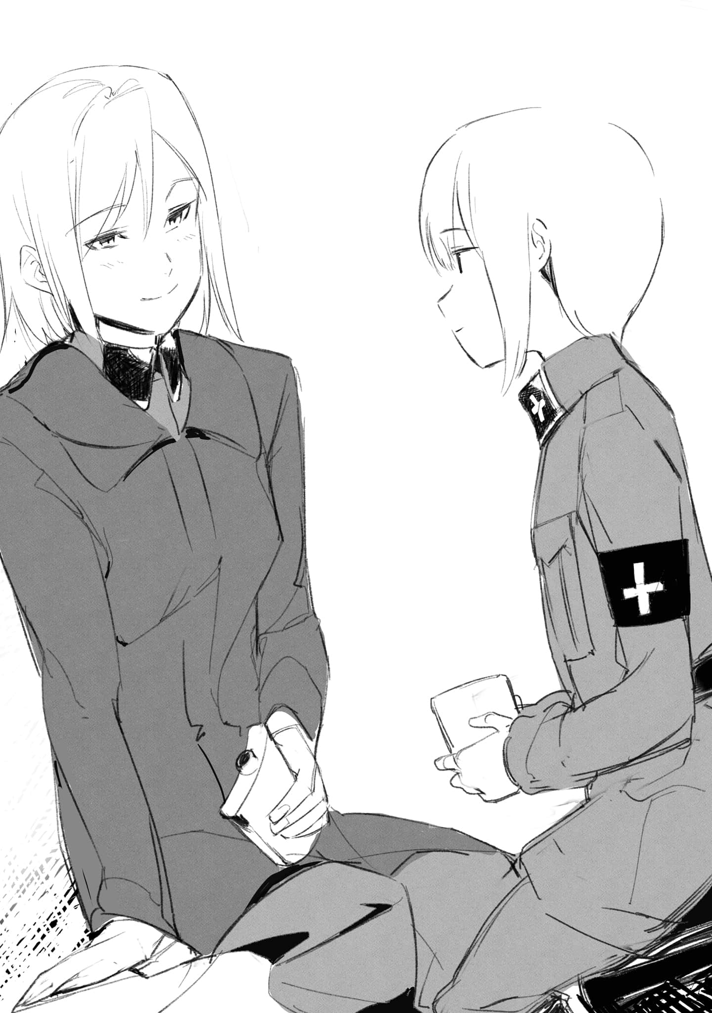 《TS卫生兵的战场日记》4 巴辛 1插图(2)