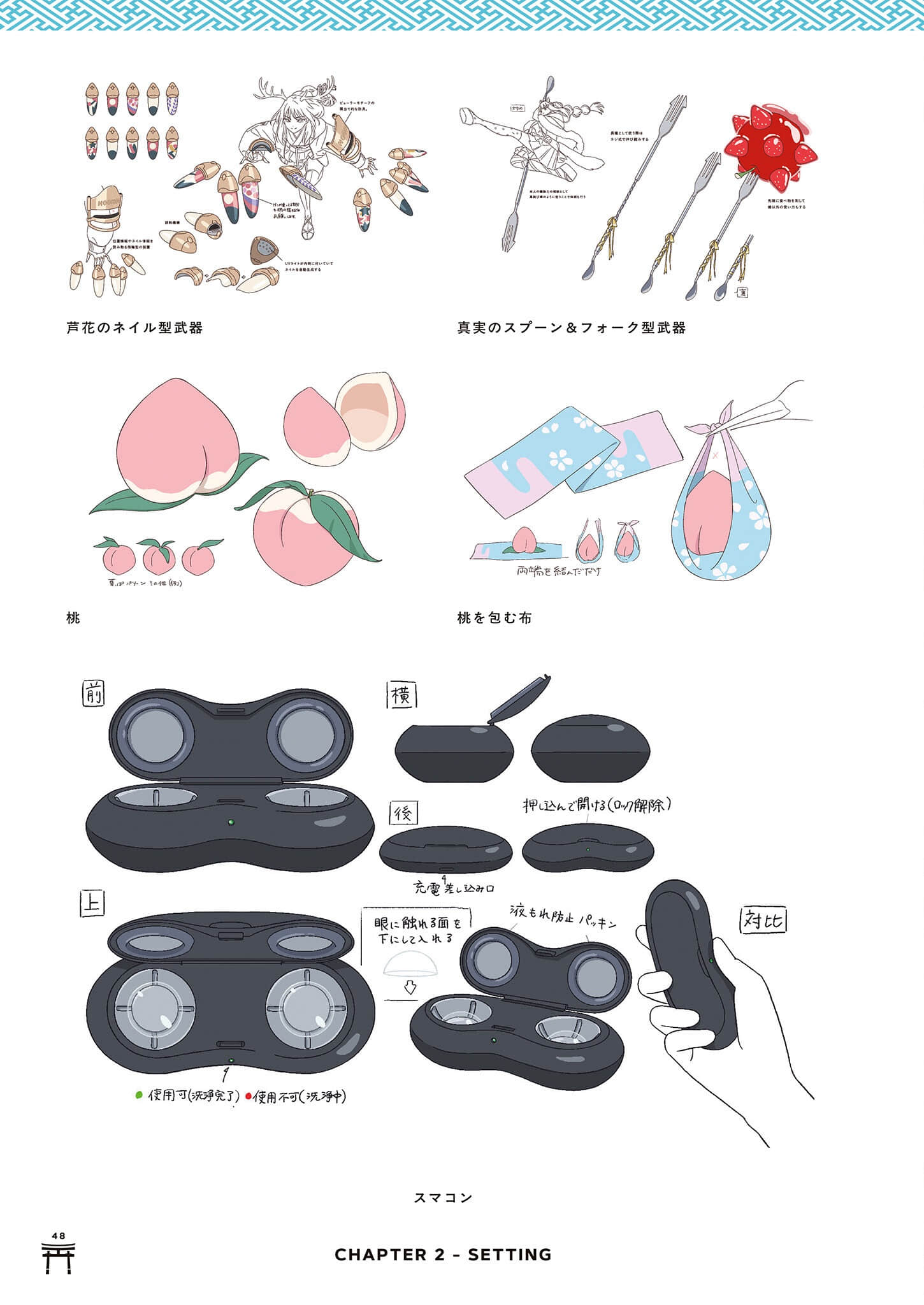 《超时空辉夜姬！》官方资料集：迈向幸福结局的彼方！（日版） ２章插图（18）