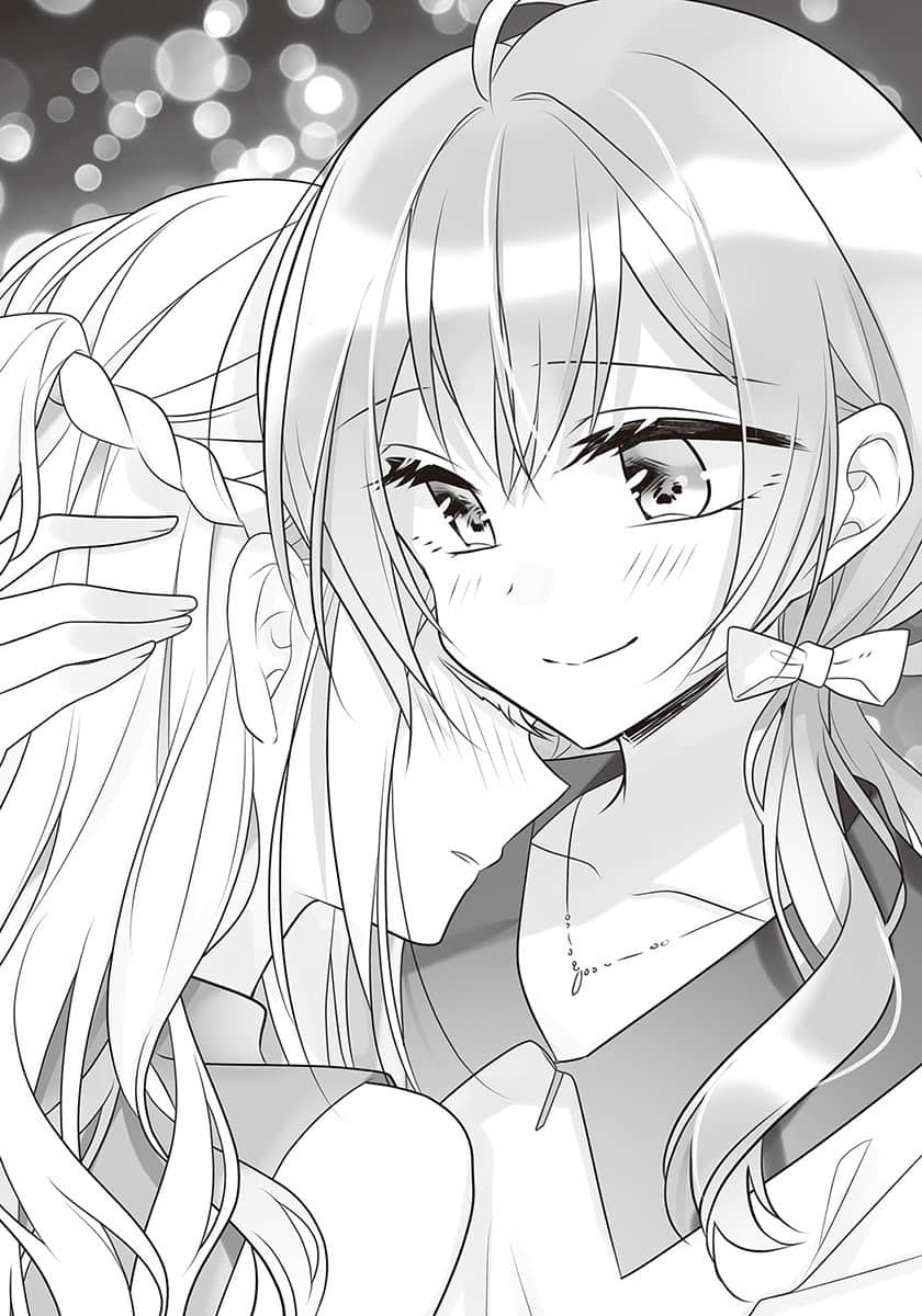 讓聲稱女性之間不可能的女孩，在百日內徹底淪陷的百合故事。小說插圖（37）