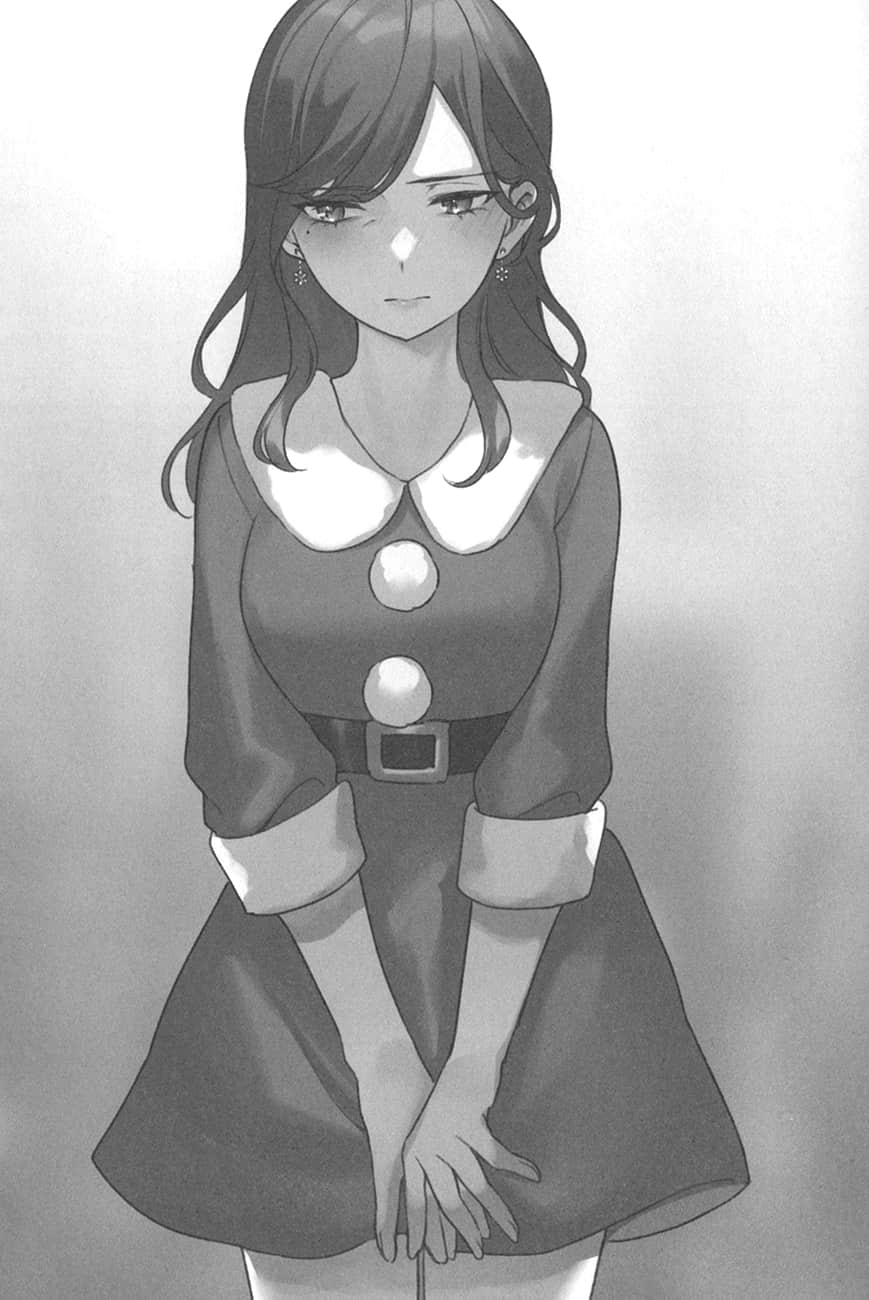 《冷淡的佐藤同學只對我撒嬌》7 第四張照片 一月一日插圖（1）