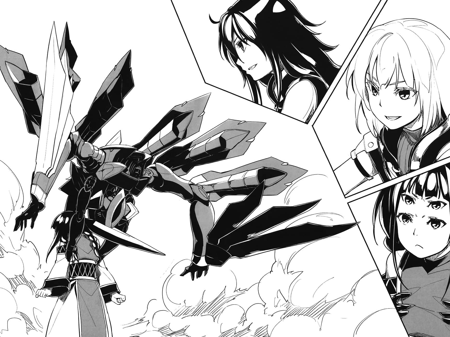 《骑士＆魔法》8 第六十六话 空中骑士与异形怪物插图（1）
