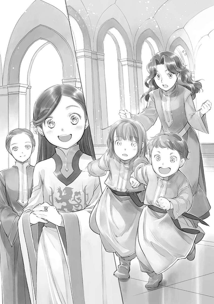 《小书痴的下克上 ~为了成为图书管理员不择手段~》4 贵族院的自称图书委员Ⅳ 在神殿的生活插图(1)
