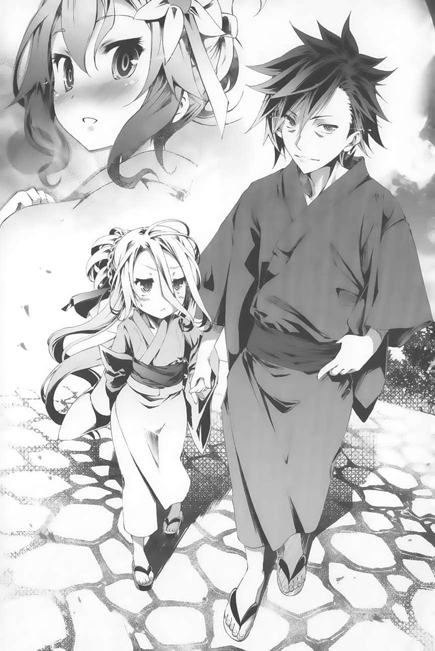 《游戏人生 NO GAME NO LIFE》11 游戏玩家兄妹似乎必须成为情侣才能离开 第二章 水平思考插图(1)
