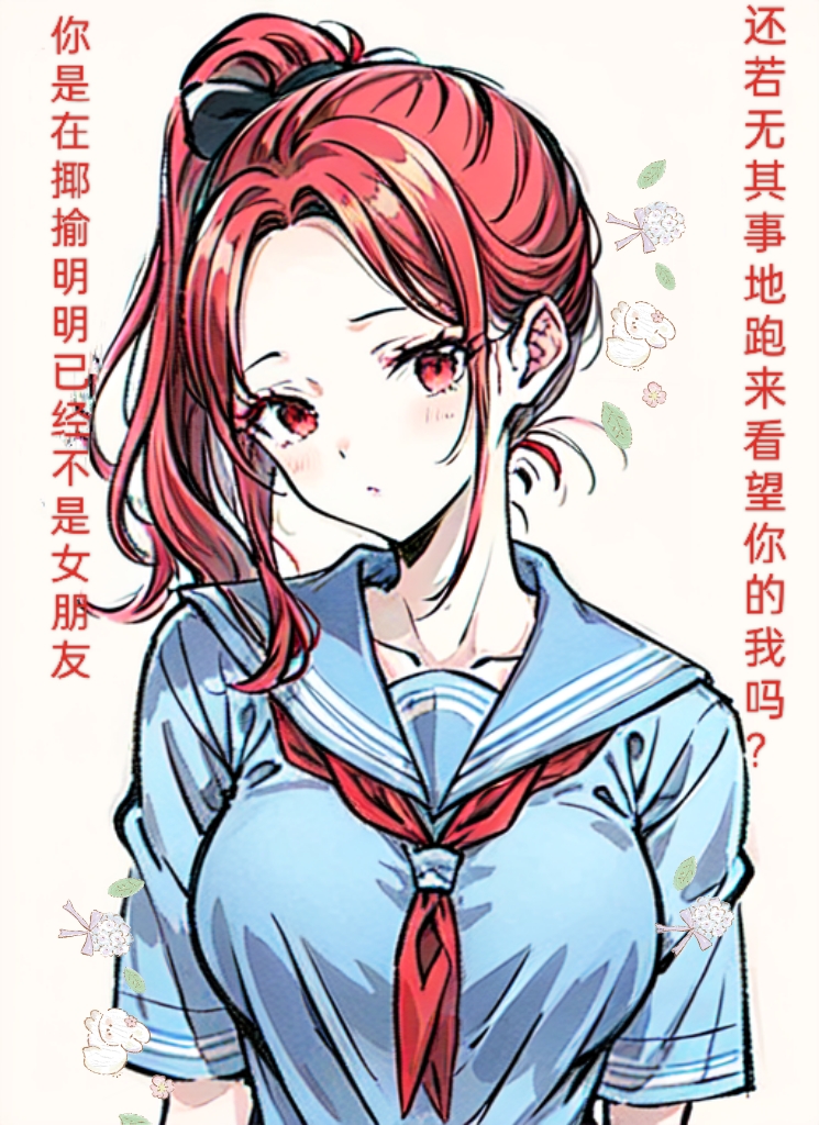 《橘色屋檐下的妹妹》下卷 西村 人设样图2插图（5）