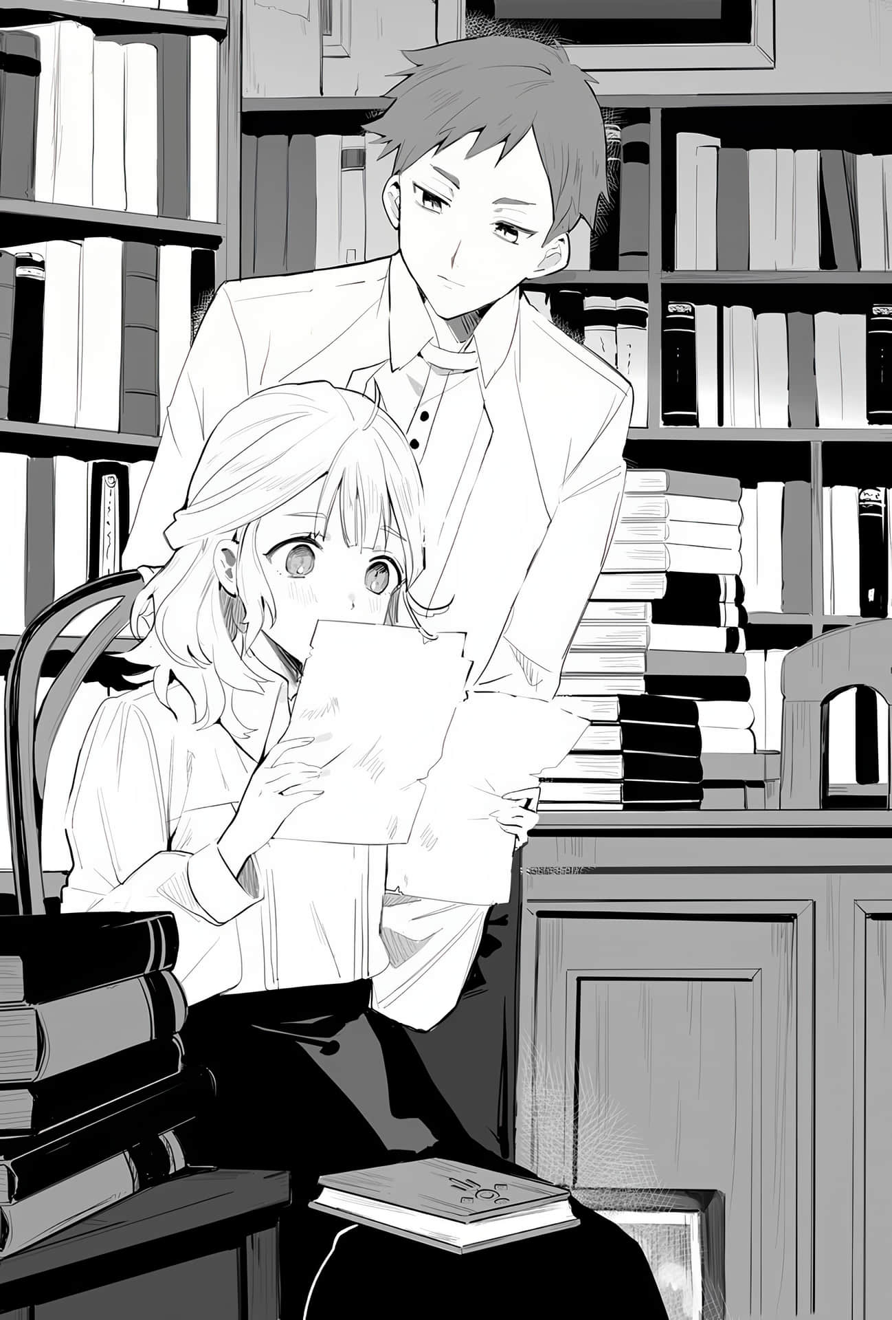 圖書館天才少女 ～愛書的新人官吏以龐大知識救國！～小說插圖（25）
