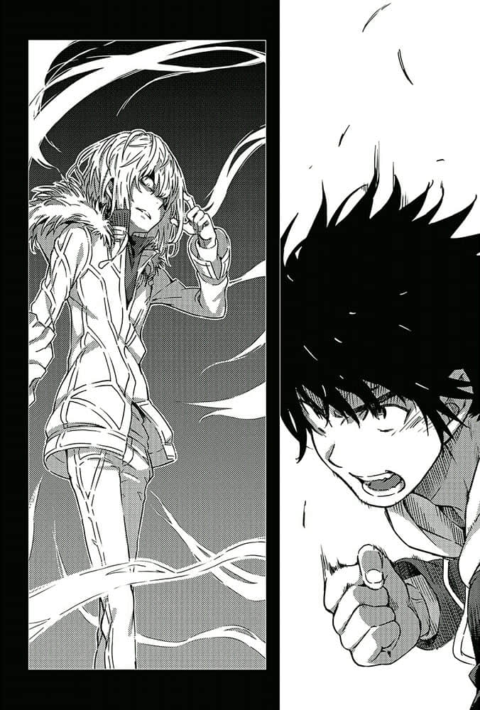 《新约 魔法禁书目录》10 第九章 V.S.「带着黑白羽翼对抗世界者」Round_01.插图（1）