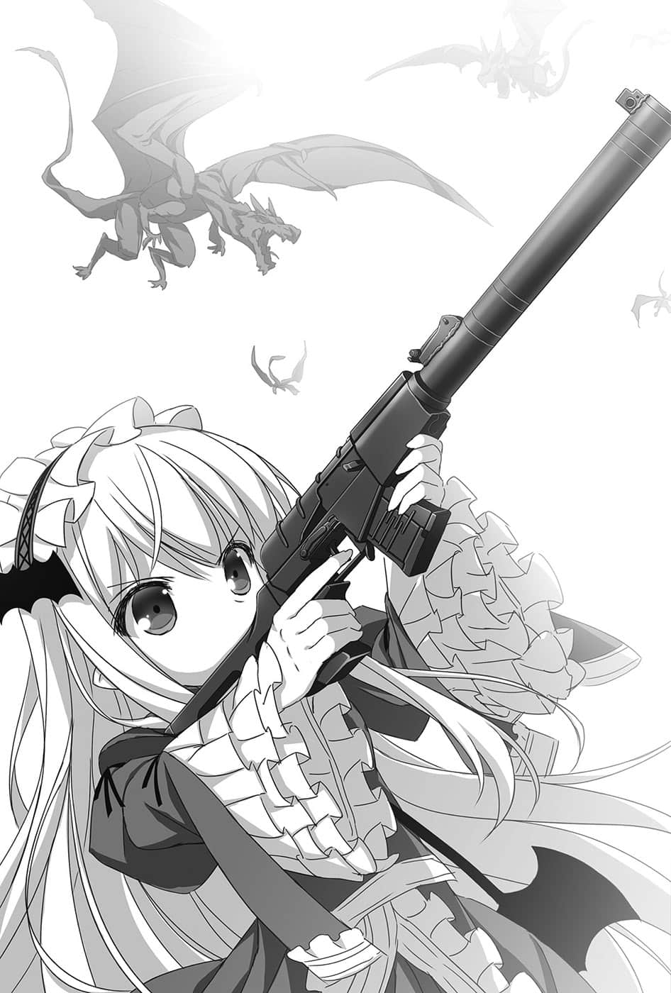 《軍武宅轉生魔法世界，靠現代武器開軍隊後宮!?》11 插圖（7）