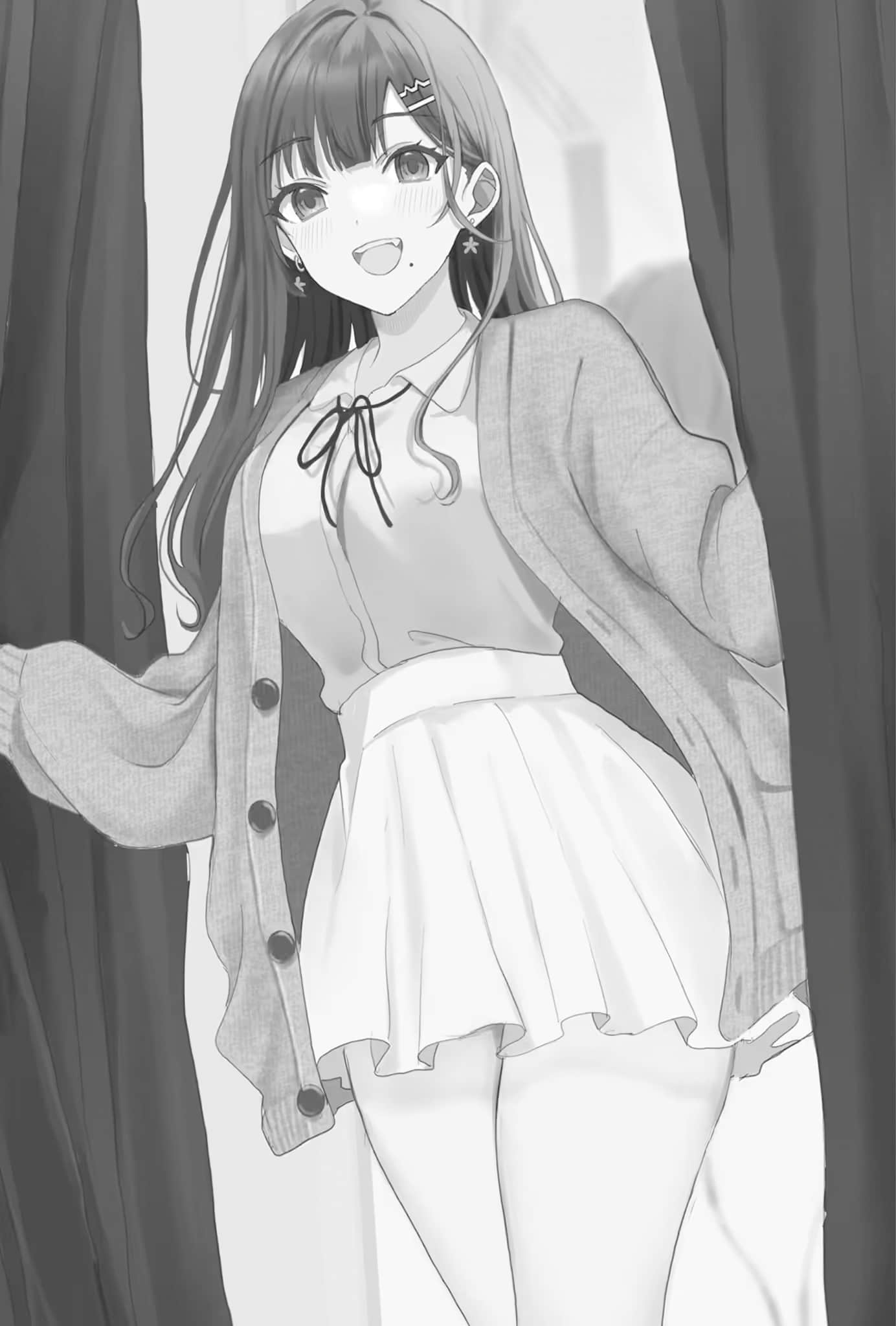 邻座的不良少女清水同学染黑了头发小说插图（7）