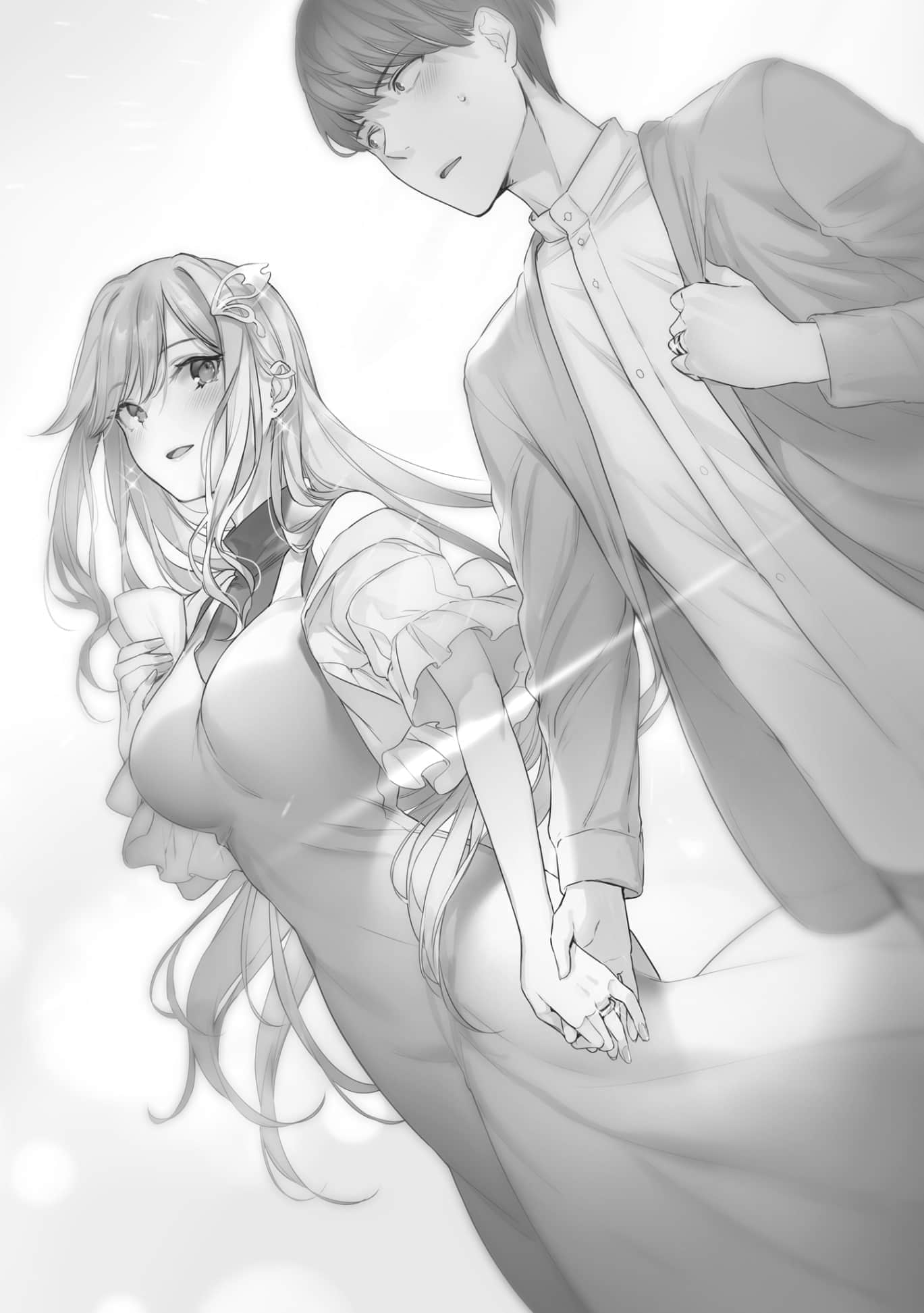 《与前女友令人焦灼不已的伪装结婚》1 终章插图（1）