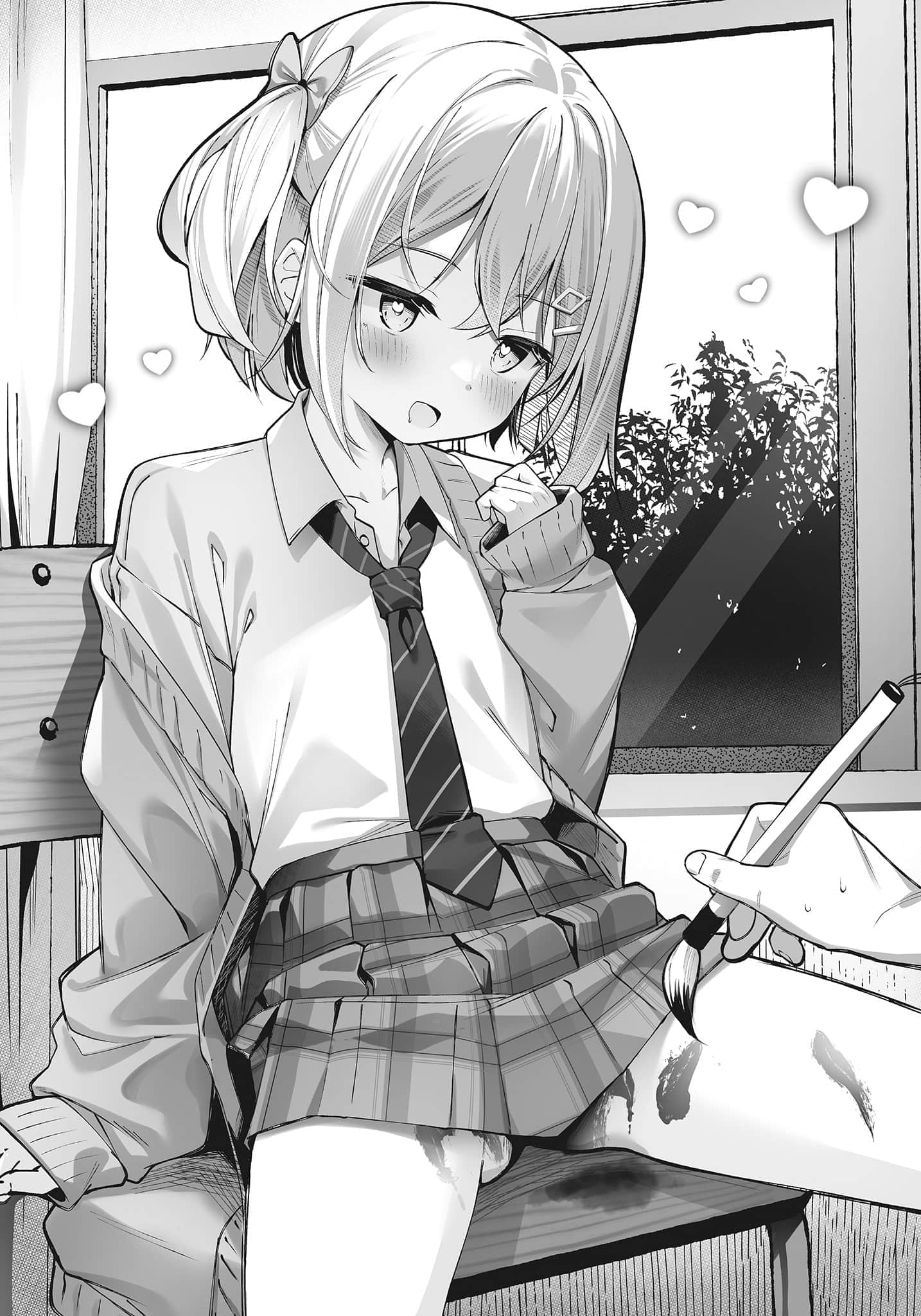 愿意认输的话，就让你摸个够喔？ 杂鱼♡小说插图（2）
