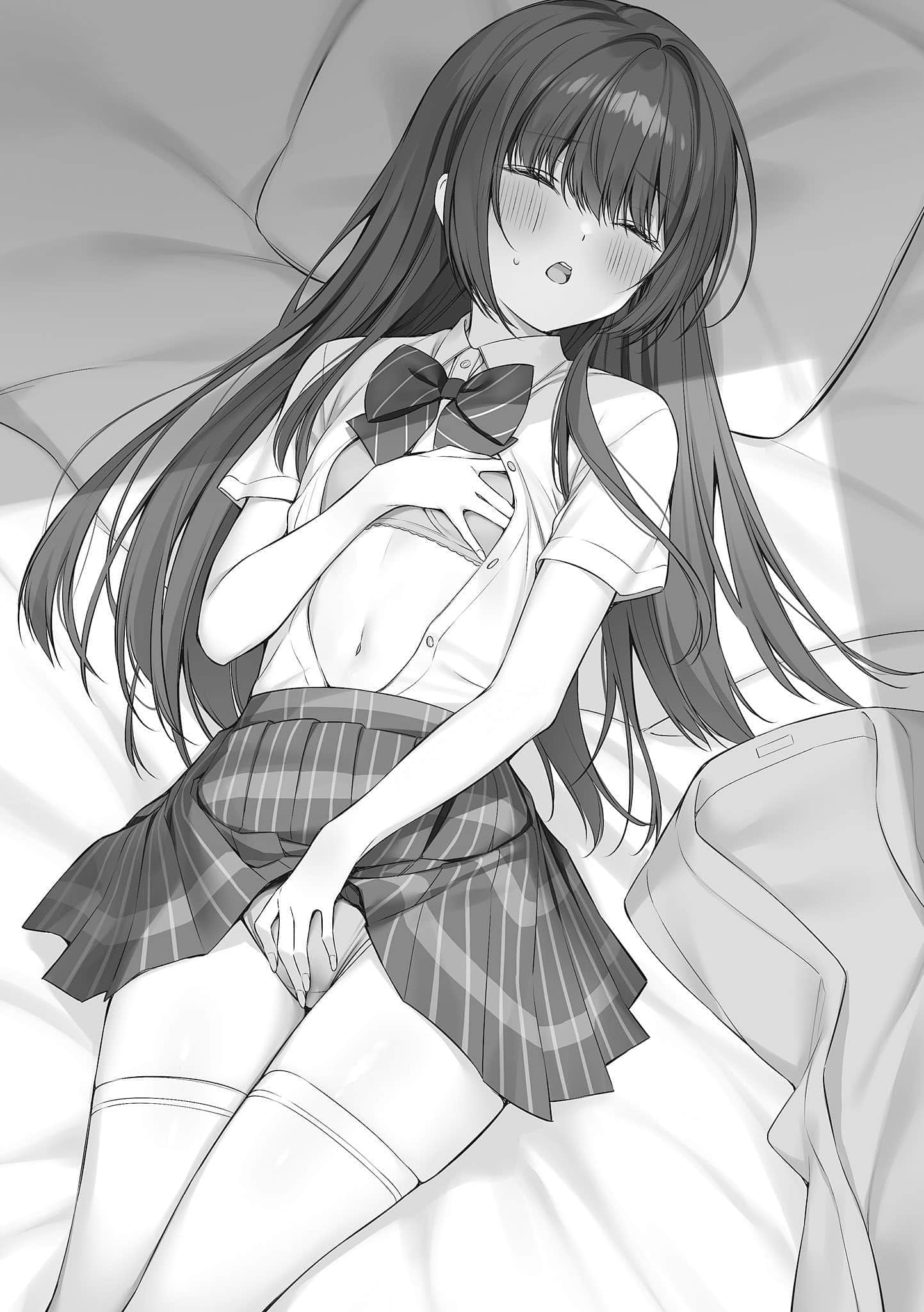 《明明不是我女友的純情辣妹》2 文學少女明明不是女朋友 插圖（嚐鮮）（11）