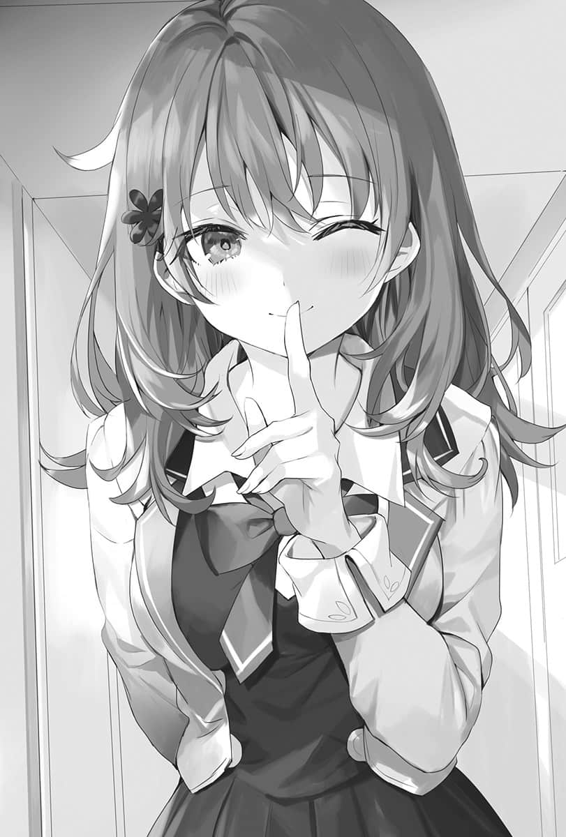 《不時輕聲地以俄語遮羞的鄰座艾莉同學》2 第6話 御宅族應該都會嚮往一次插圖(1)