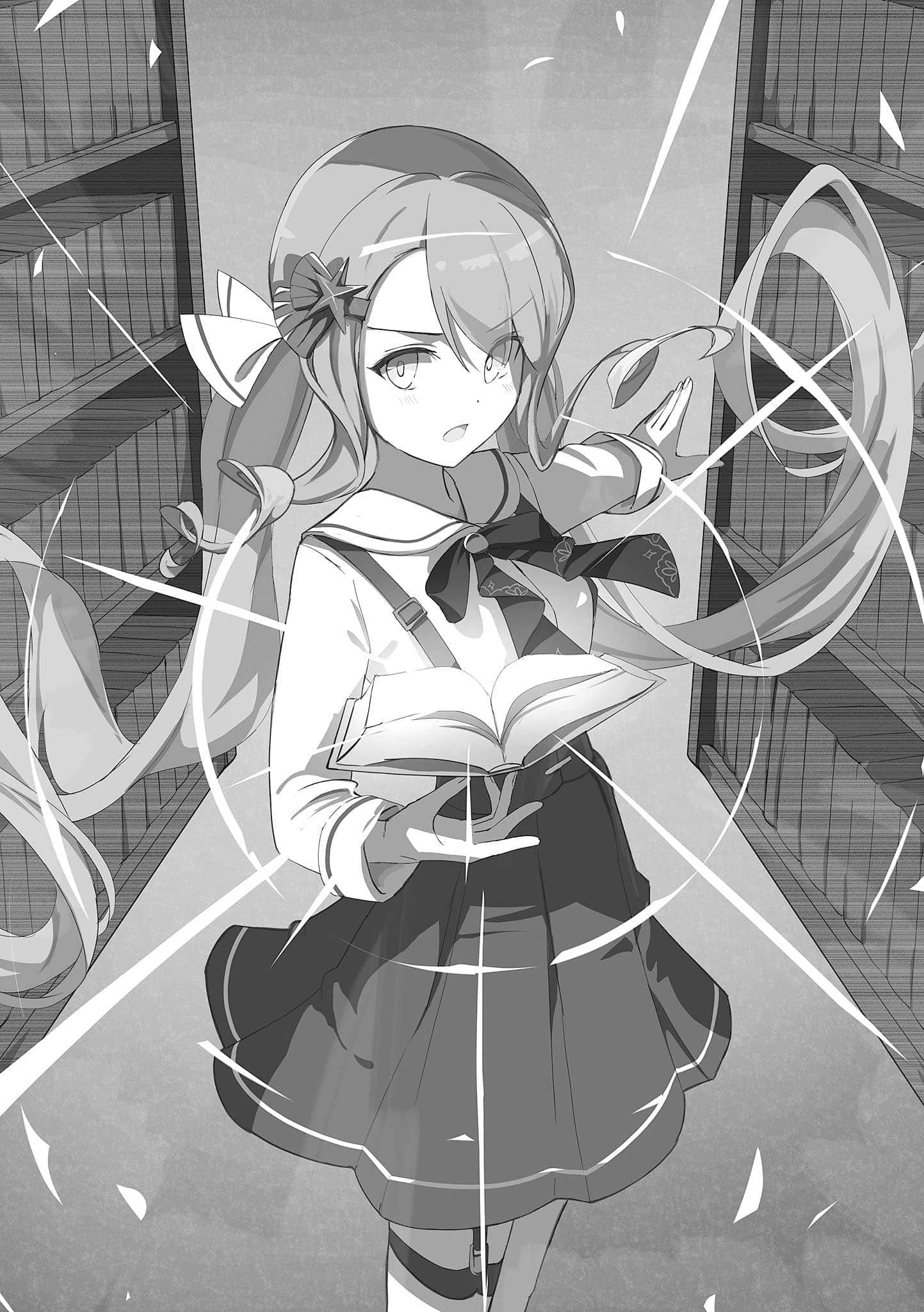 魔导书学园的禁书少女小说插图（9）