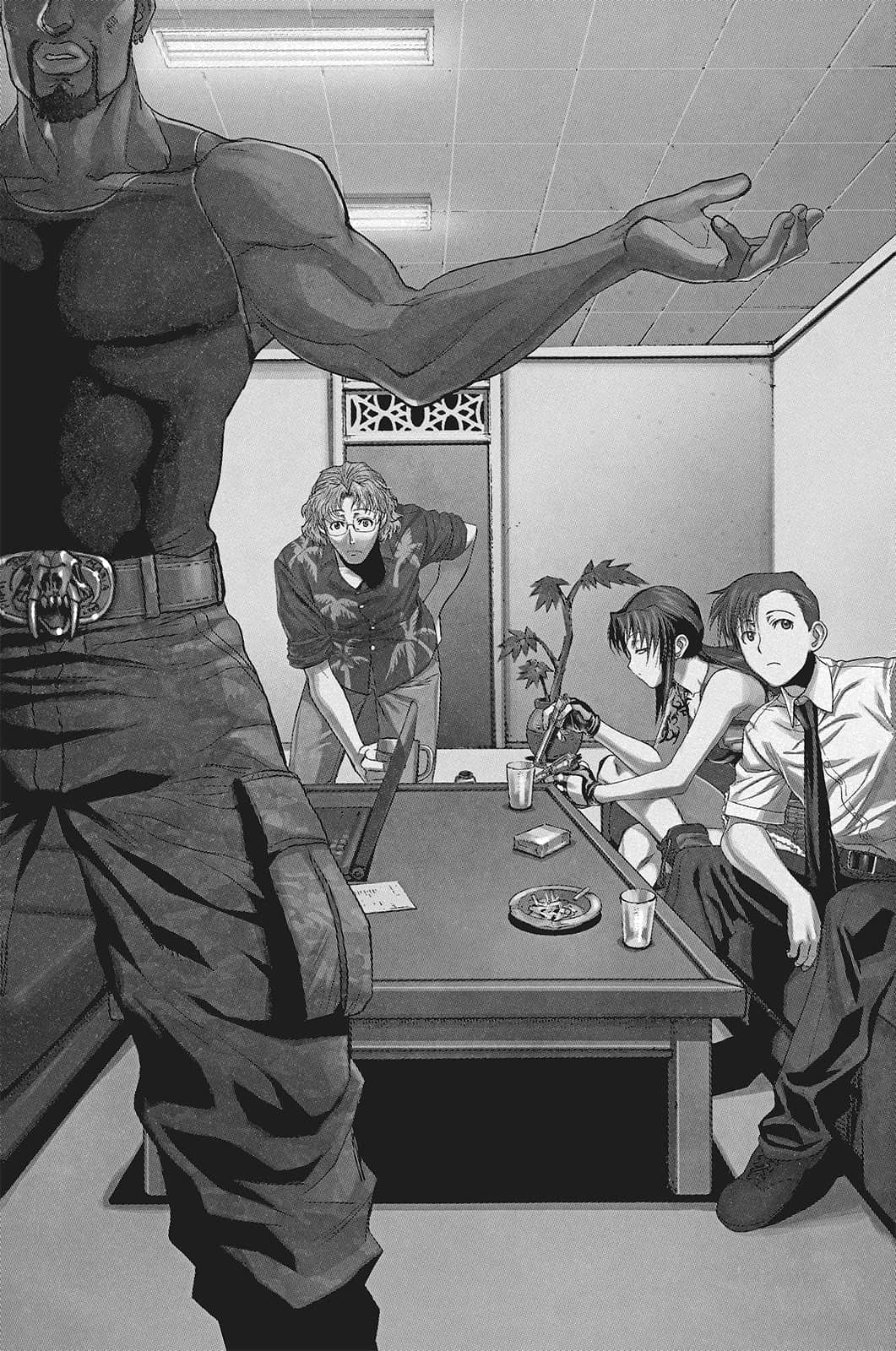 《BLACK LAGOON 企业佣兵》2 罪孽深重的魔法师之哀歌 黑礁商会·达奇的见闻插图(1)