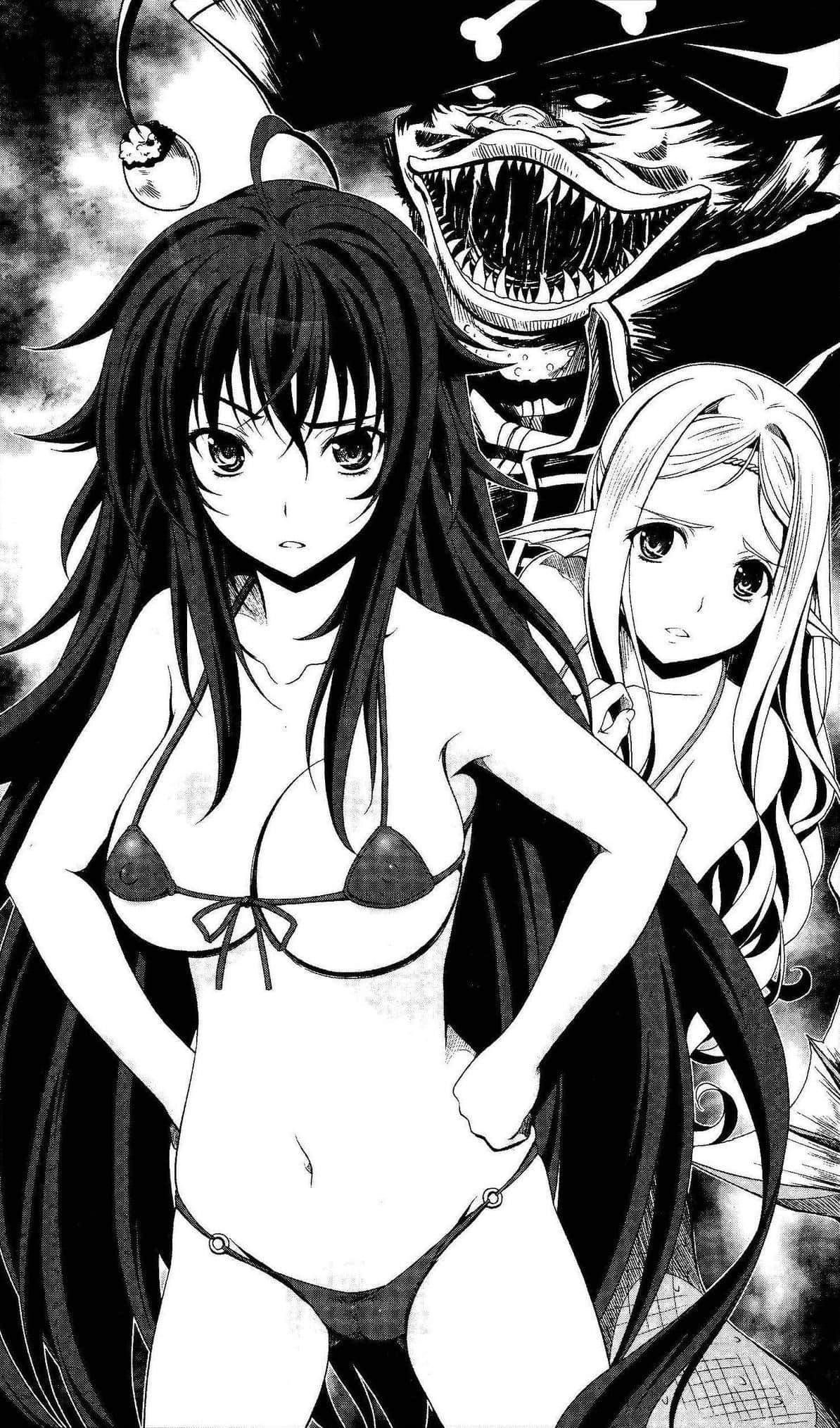 《恶魔高校DxD》短篇集 DX.2 膜拜吧☆龙神少女！ Life.1 汝光普照！插图（1）