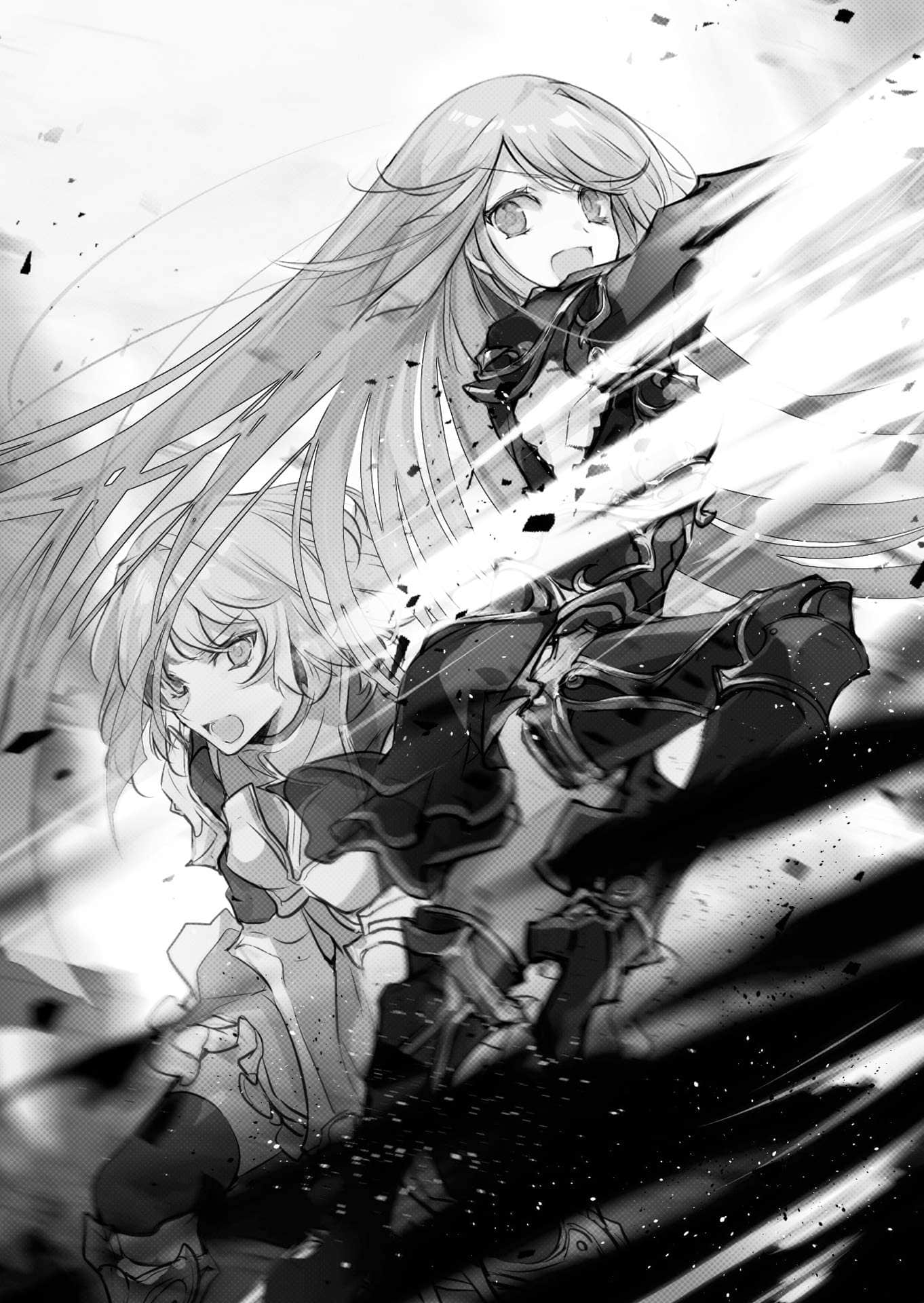 《被死神抚养的少女怀抱漆黑之剑》2 第六章 迦尔纳克会战插图（1）