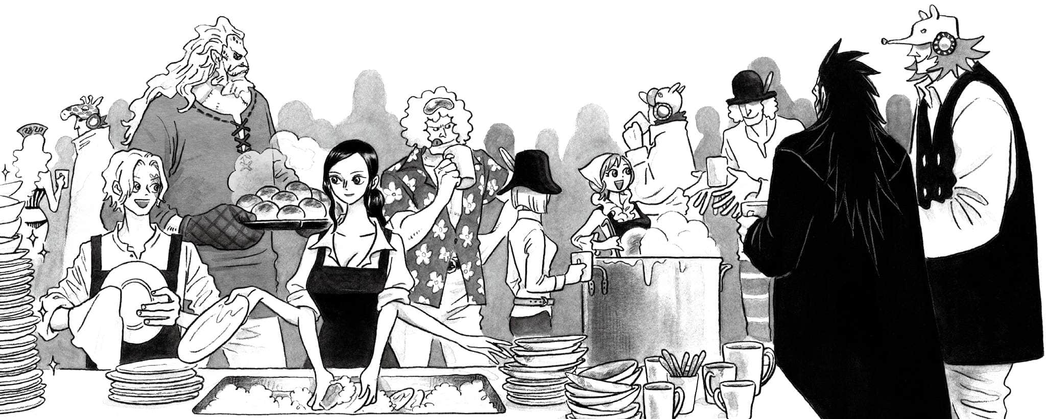 《ONE PIECE novel HEROINES 航海王 女英雄们的故事》1 插图（14）