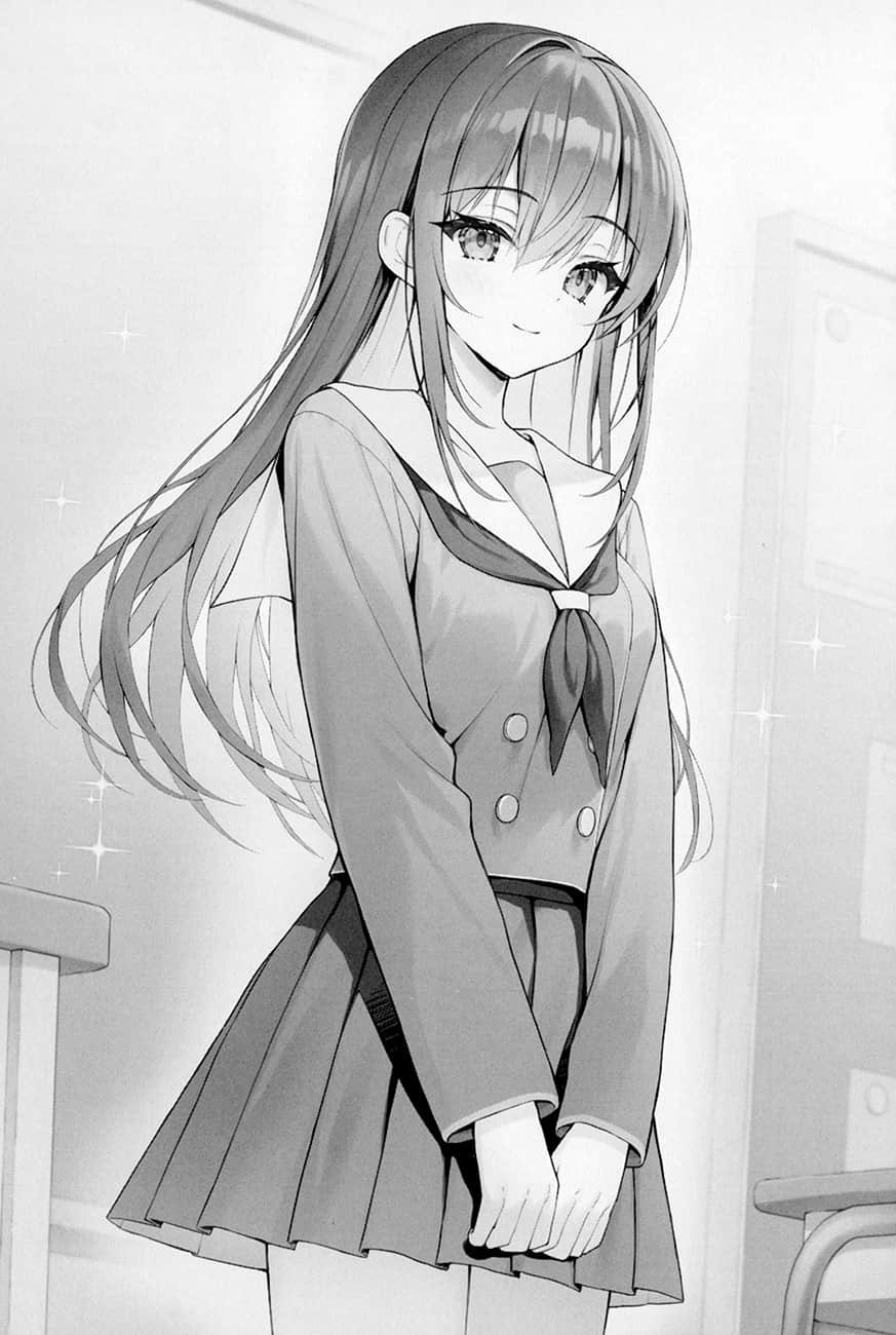 《我和天才女演員青梅竹馬，要在熒幕上挑戰接吻鏡頭了》1 第一章 突然的重逢插圖（2）