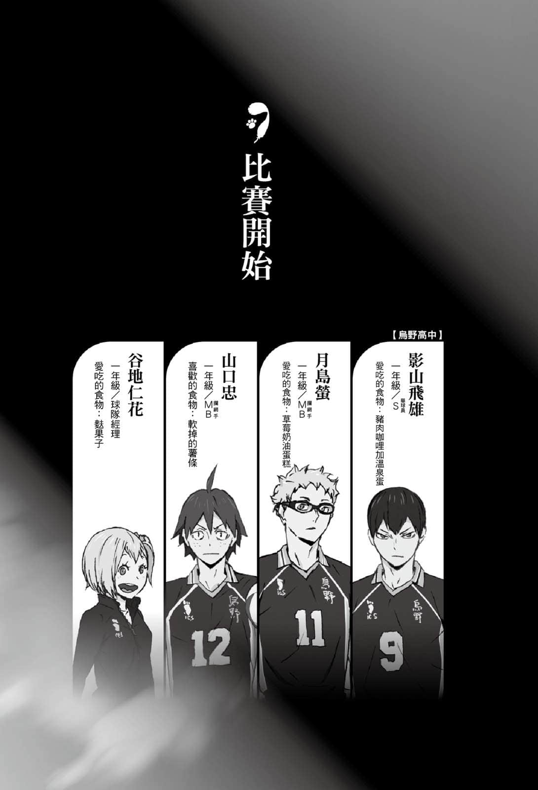 《剧场版 排球少年!! 垃圾场的决战》全一册 比赛开始插图(1)