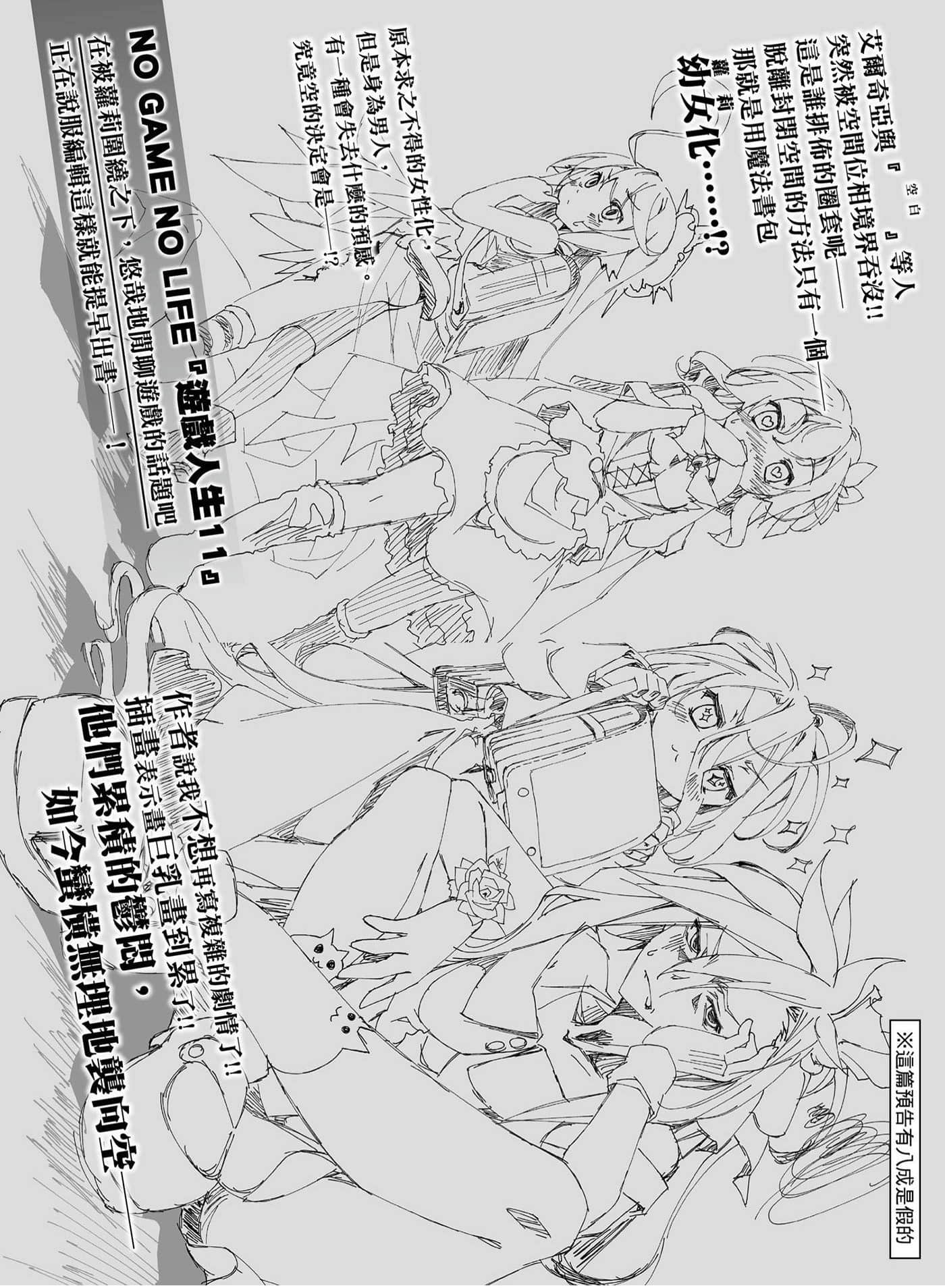 《游戏人生 NO GAME NO LIFE》10 游戏玩家兄妹似乎被迫为过去付出代价 后记插图（1）