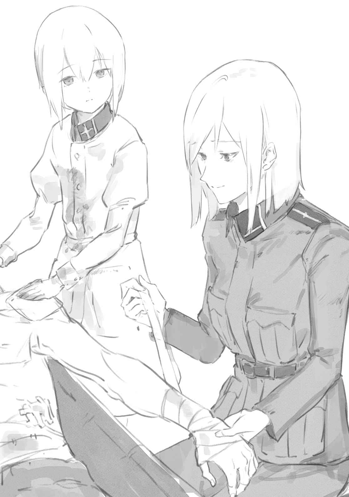《TS衛生兵的戰場日記》2 插圖（13）