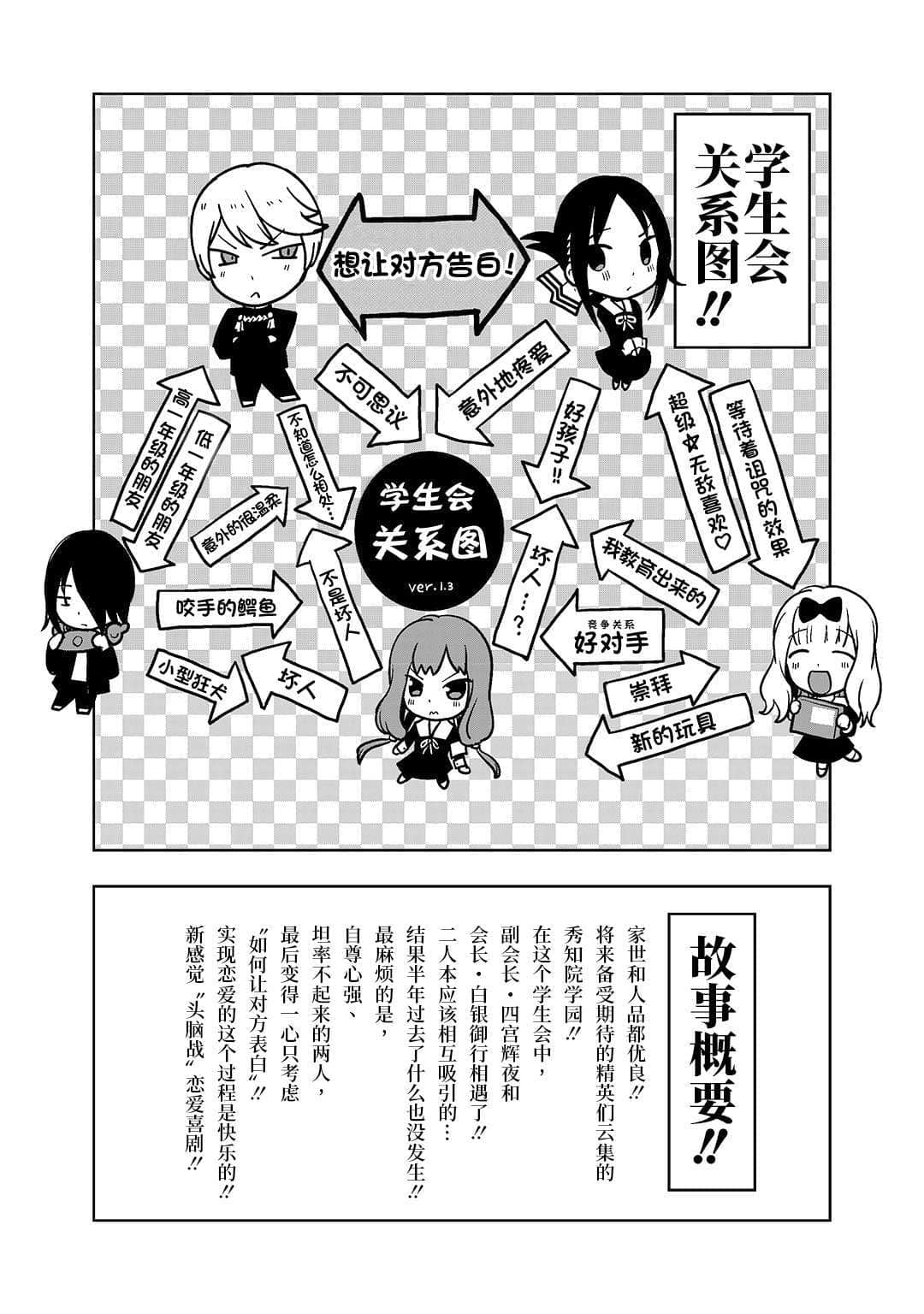 《輝夜姬想讓人告白》1 秀知院學園七大不可思議 插圖（5）