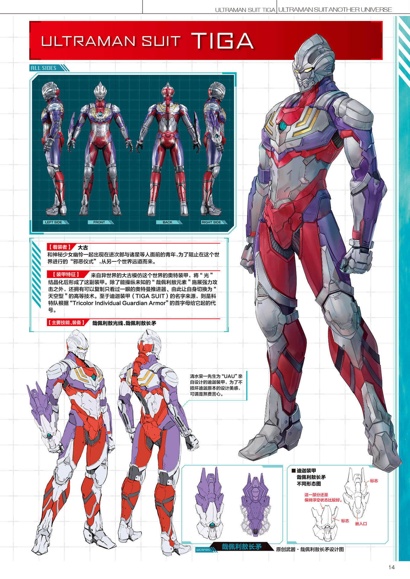 《ULTRAMAN SUIT ANOTHER UNIVERSE》4 MANIACS 机动奥特曼装甲＆宇宙人介绍插图（2）