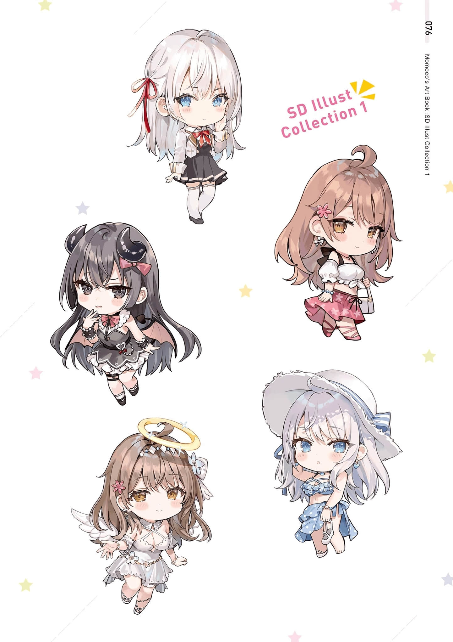 《不时轻声地以俄语遮羞的邻座艾莉同学》ももこ画集 原作小说彩S插画集锦插图（47）