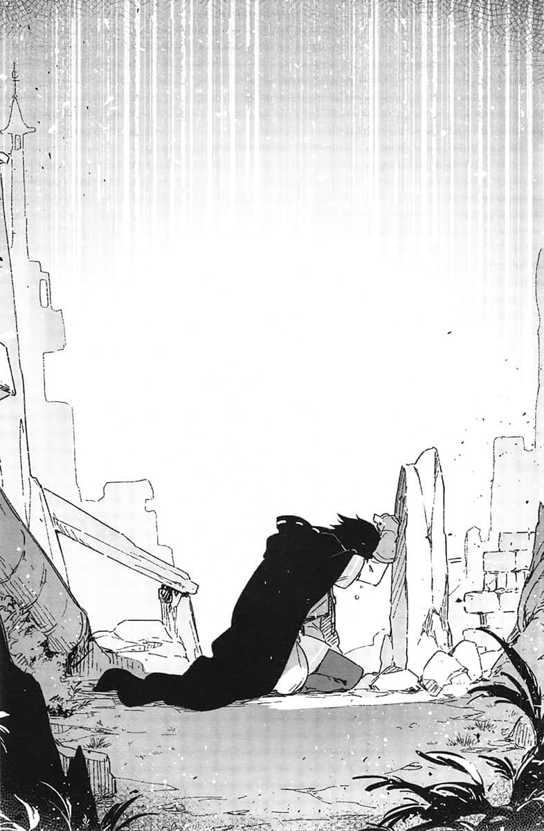 《孤单一人的异世界攻略》life.5 超越者、死神、自称最弱 无法回答也写不出来，但既然做不到，就只好仔细刻下了。插图（1）
