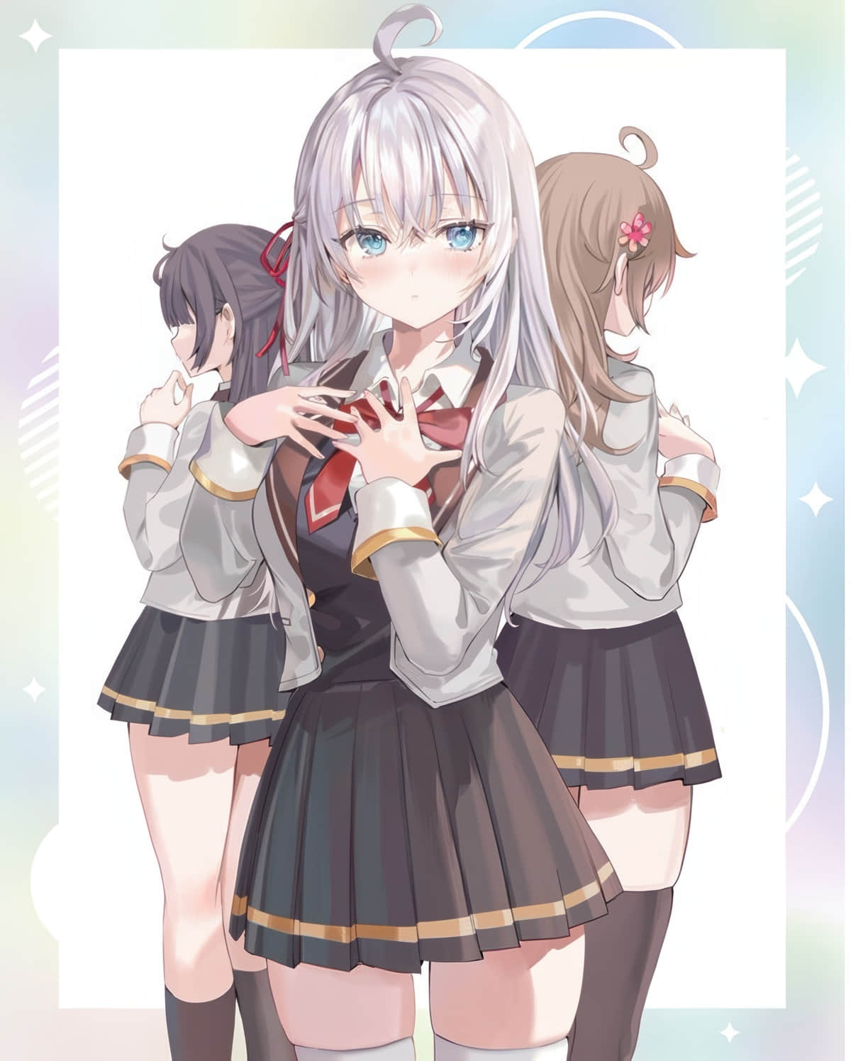 《不时轻声地以俄语遮羞的邻座艾莉同学》BD特典vol.1 作品相关插图（3）
