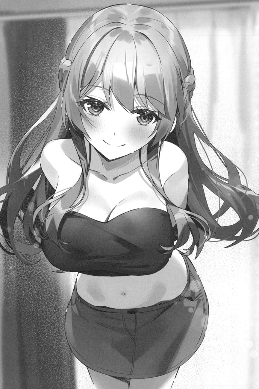 《辣妹因为惩罚游戏才向我这个边缘人告白，但显然是真心爱上我了》11 插图（14）