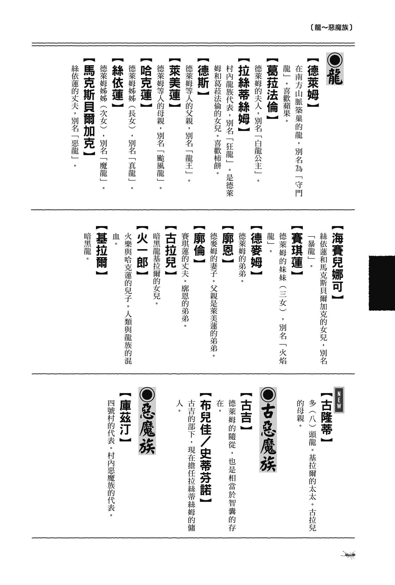 《异世界悠闲农家》11 登场人物辞典插图（4）
