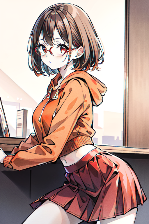 《请给我一盆黛粉叶》人物样图 小山插图（5）