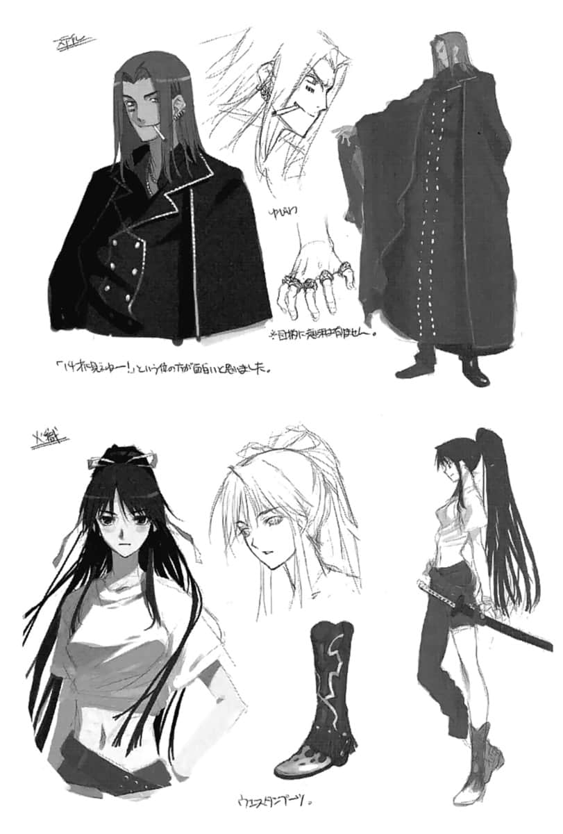 《魔法禁书目录》8 插画设定插图（4）
