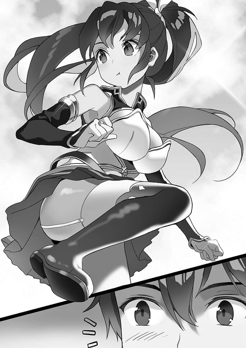 《我那转生成魔导少女的双剑实在太优秀了》1 第一章 在异世界遇到的两人真实身分实在太让人意外了插图（2）