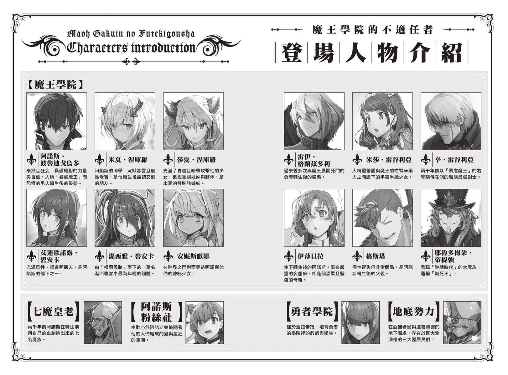 《魔王學院的不適任者 ～史上最強的魔王始祖，轉生就讀子孫們的學校～》10〈上〉 插圖（6）