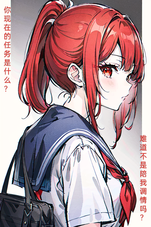 《橘色屋檐下的妹妹》下卷 西村 人设样图3插图（3）