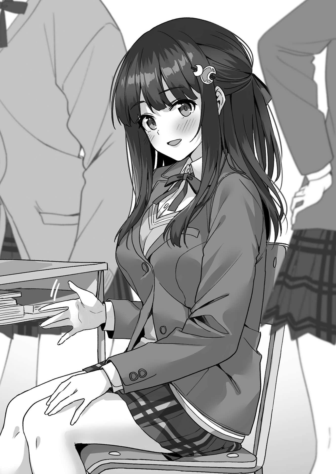 捡到黑猫后，我家成了两大美少女的聚集地小说插图（13）