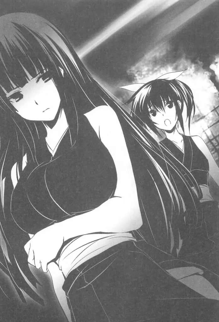 《火目的巫女》3 四 长夜插图（1）