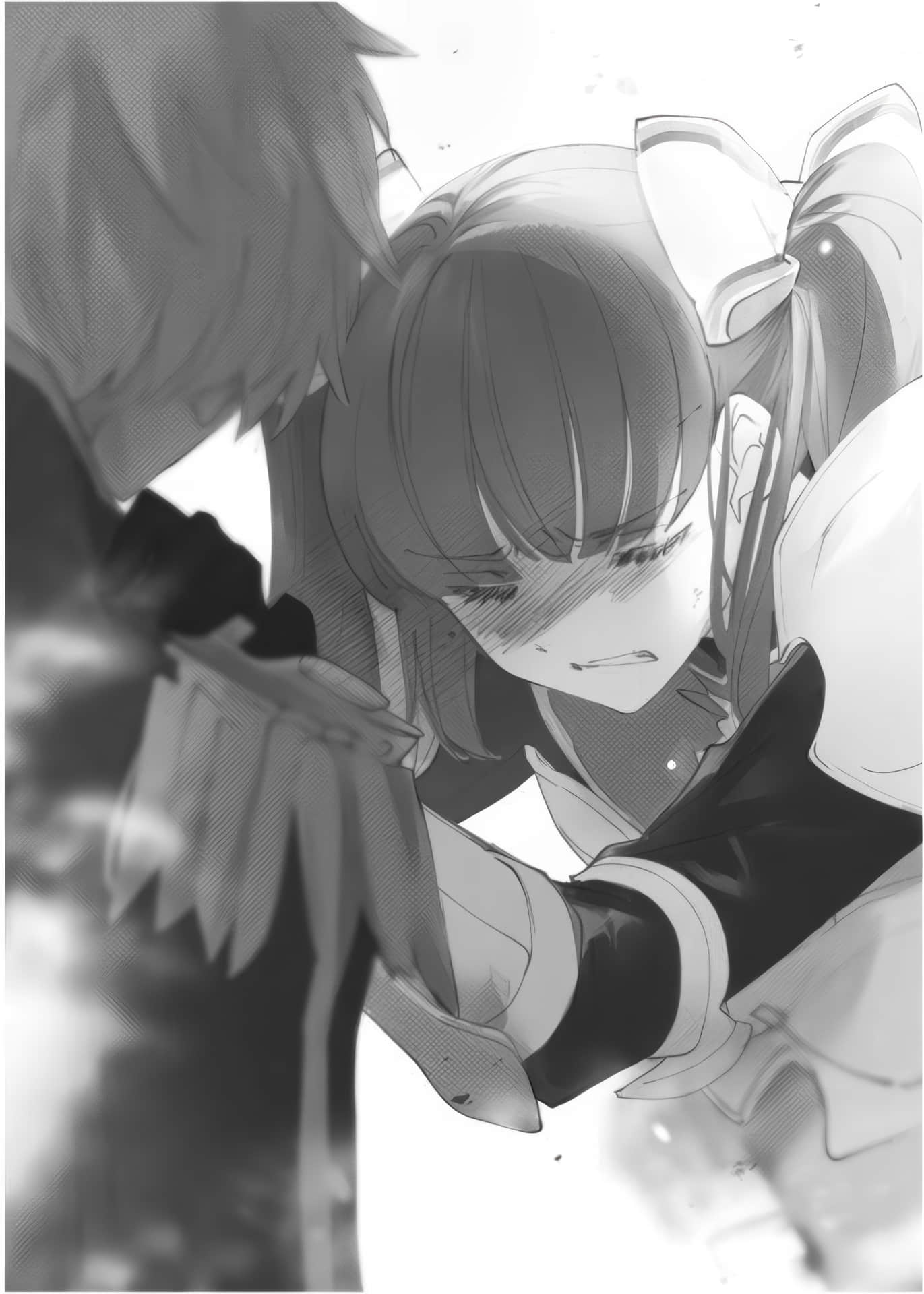 被死神抚养的少女怀抱漆黑之剑小说插图（89）
