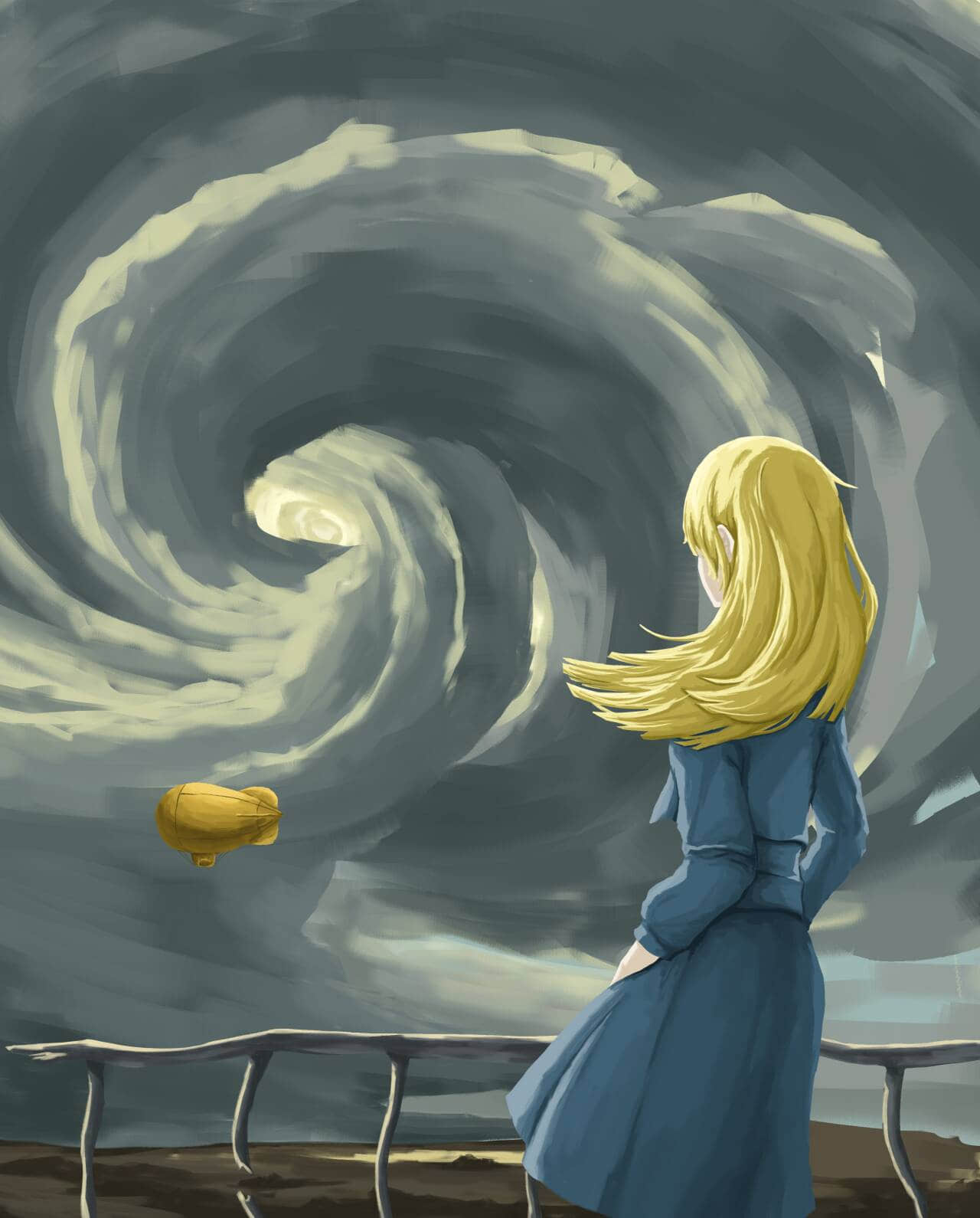 《浮空，风暴与雪原中的间隙》1 启程 启程，浮空艇，掠过风暴插图（1）