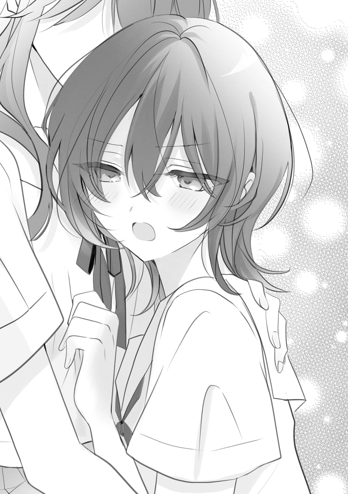 《只有顏值是優點的同學,以猛烈攻勢向我撲來的百合故事。》1 插圖(12)