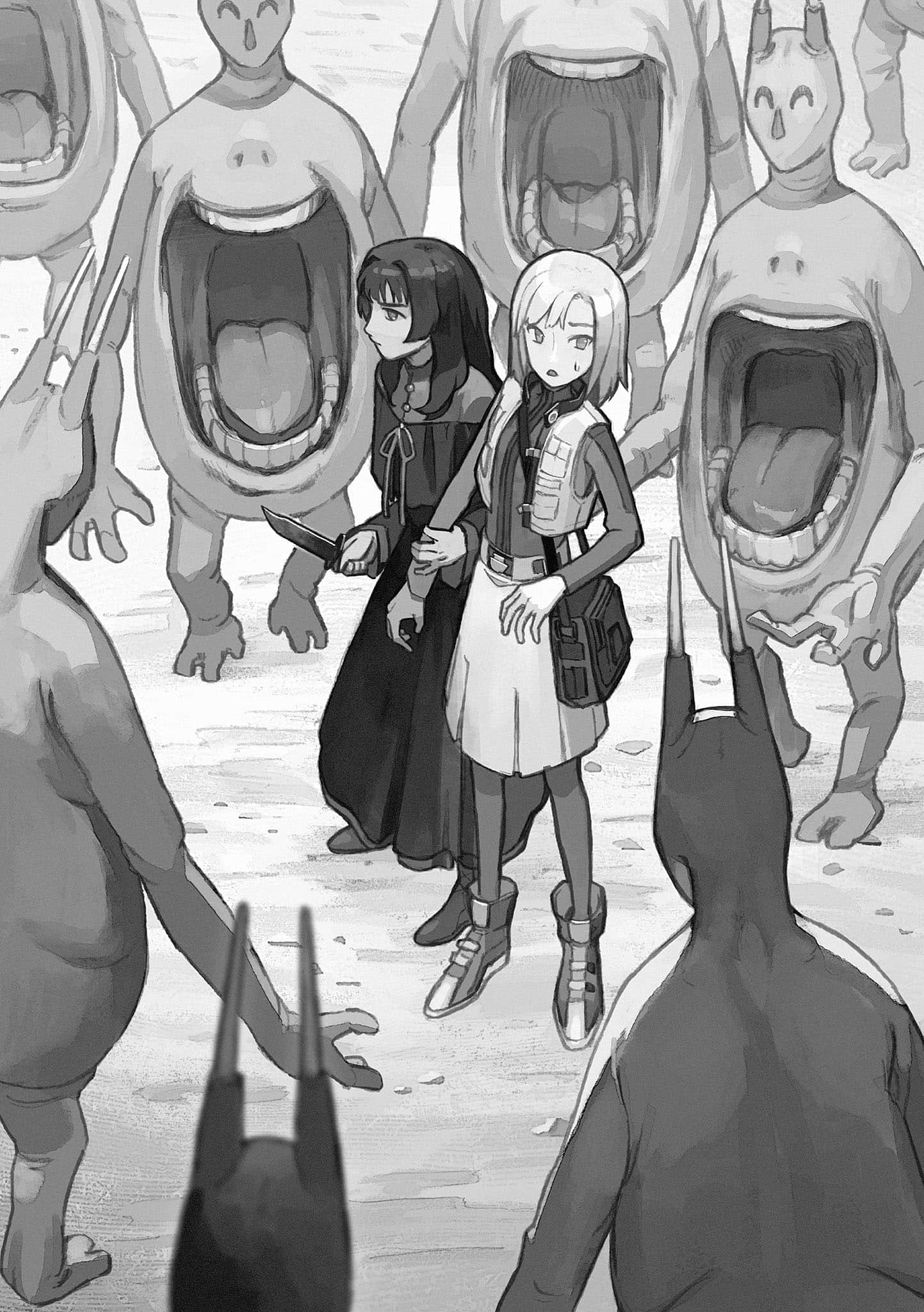少女星间漂流记小说插图（13）